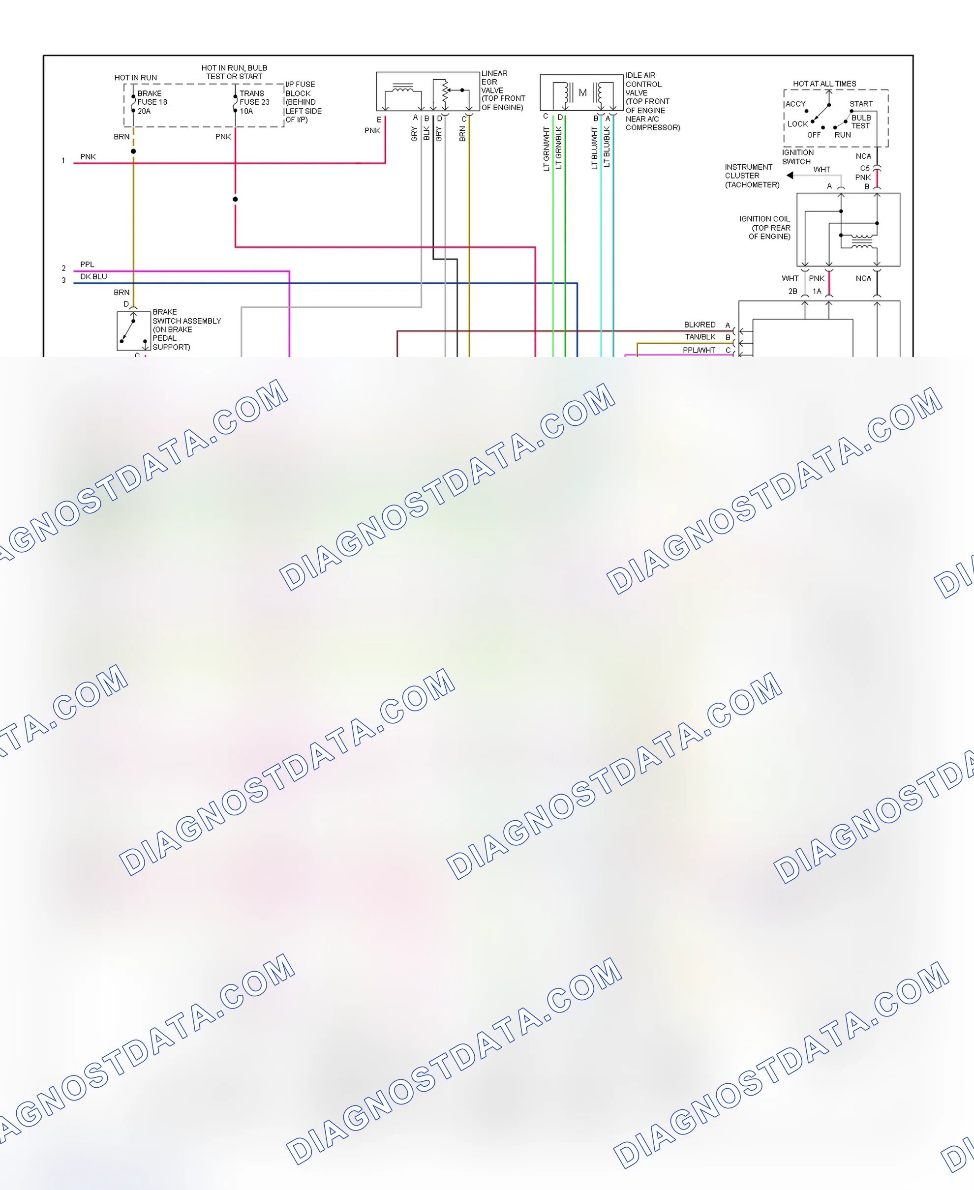Scheme 35: Wiring Diagram ("S" & "T" Blazer, Jimmy, Pickup & Sonoma - 4.3L VIN Z W/PCM - 2 Of 2)