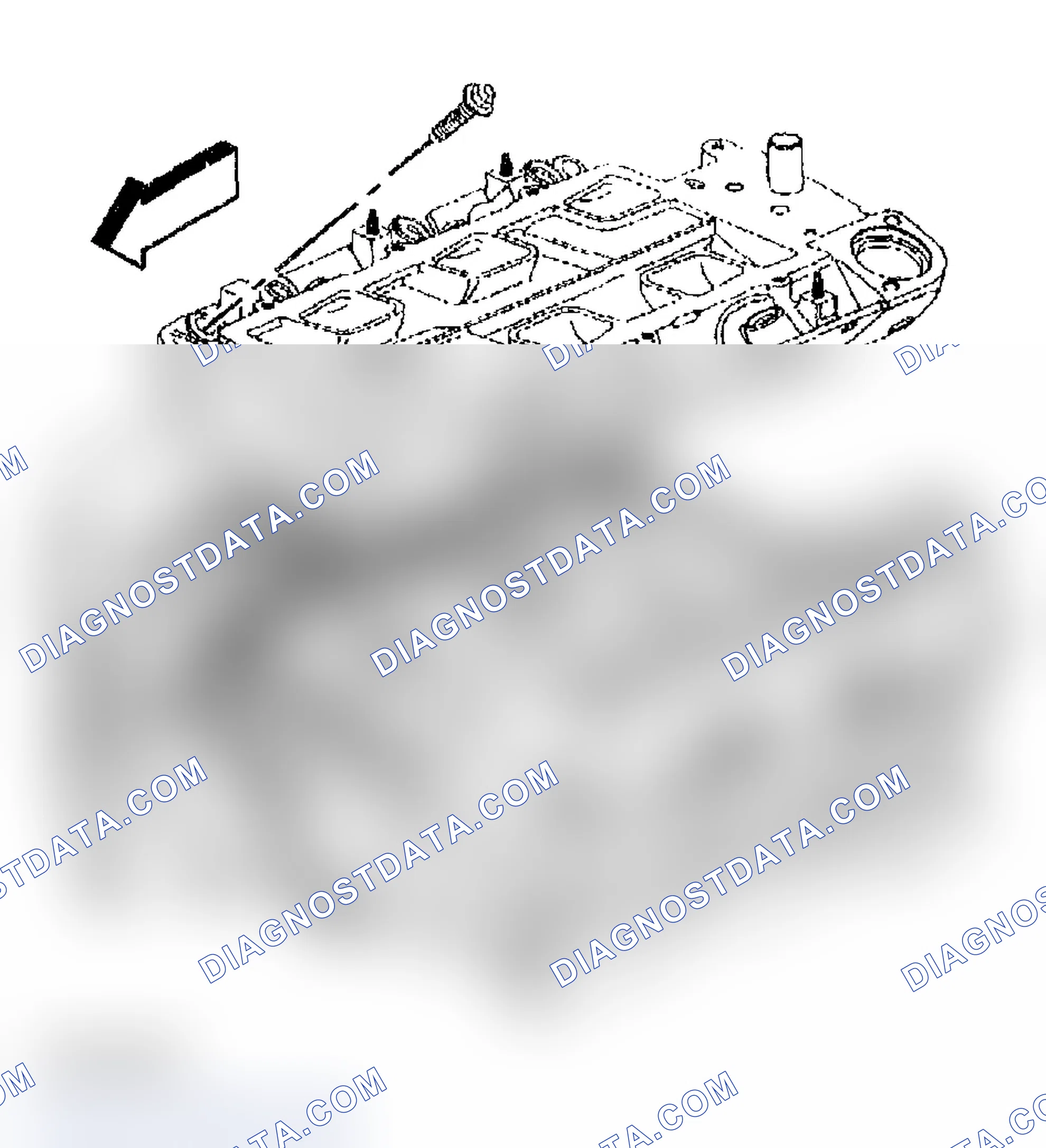 Scheme 498: Intake Manifold (Lower) - Removal (L36)