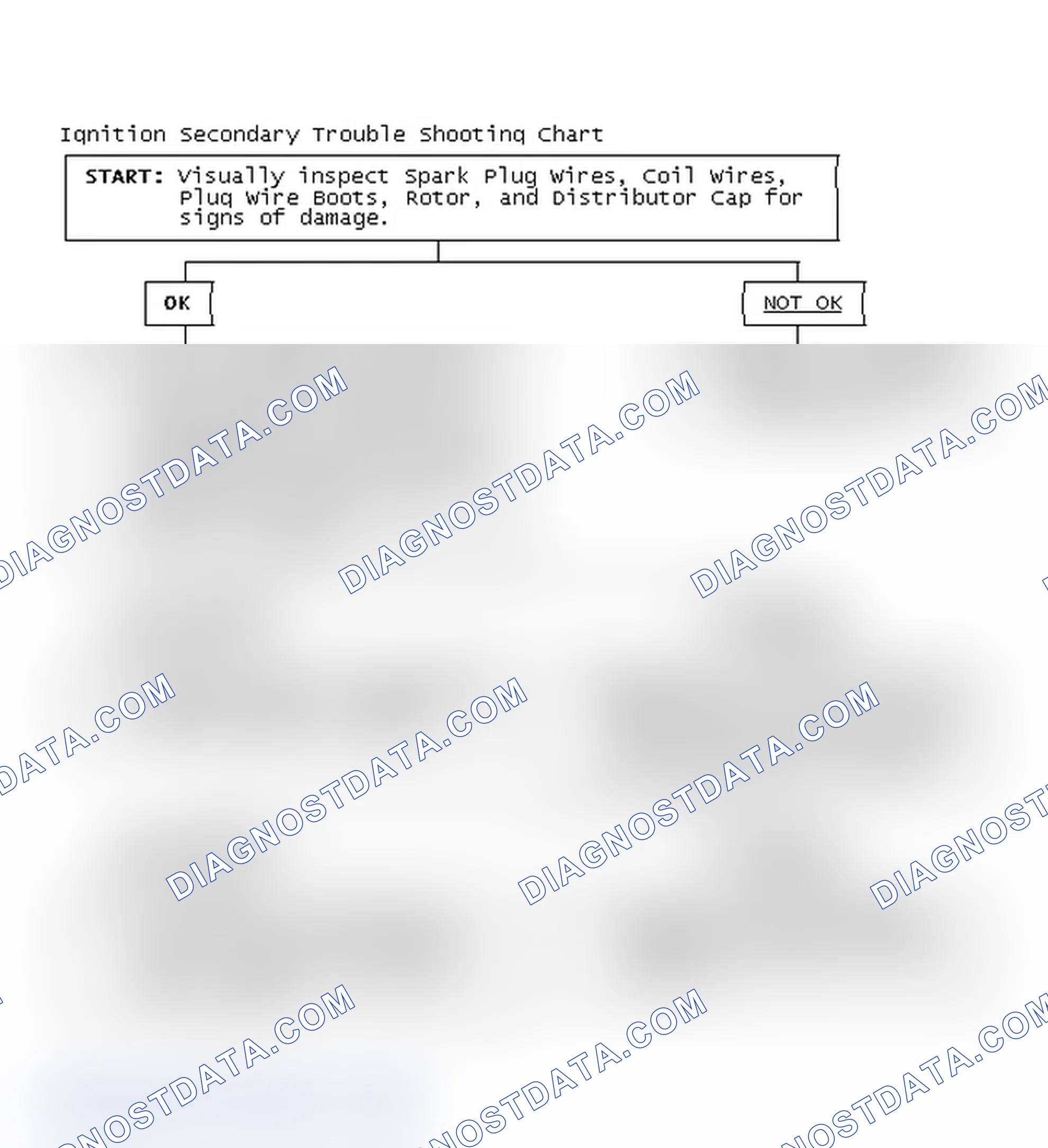 Scheme 1: Ignition Secondary Trouble Shooting Chart