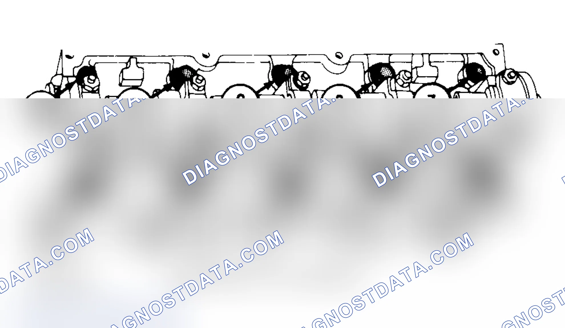 Scheme 3: Typical Cylinder Head Tightening or Loosening Sequence