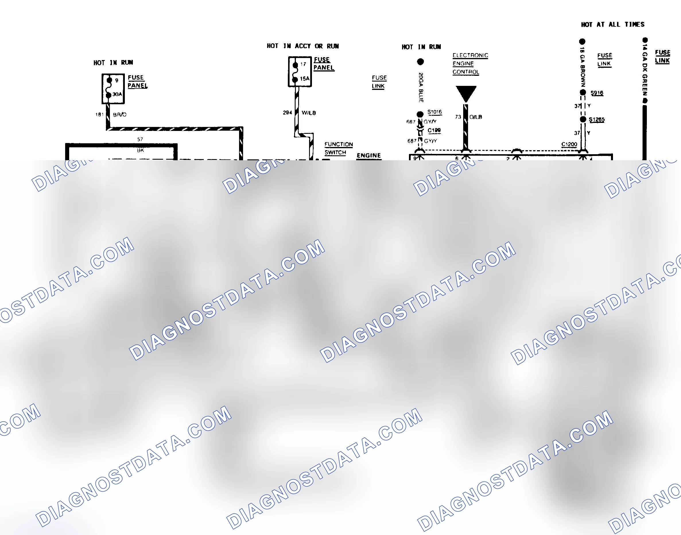 Scheme 14: Tempo & Topaz With A/C Electric Cooling Fan
