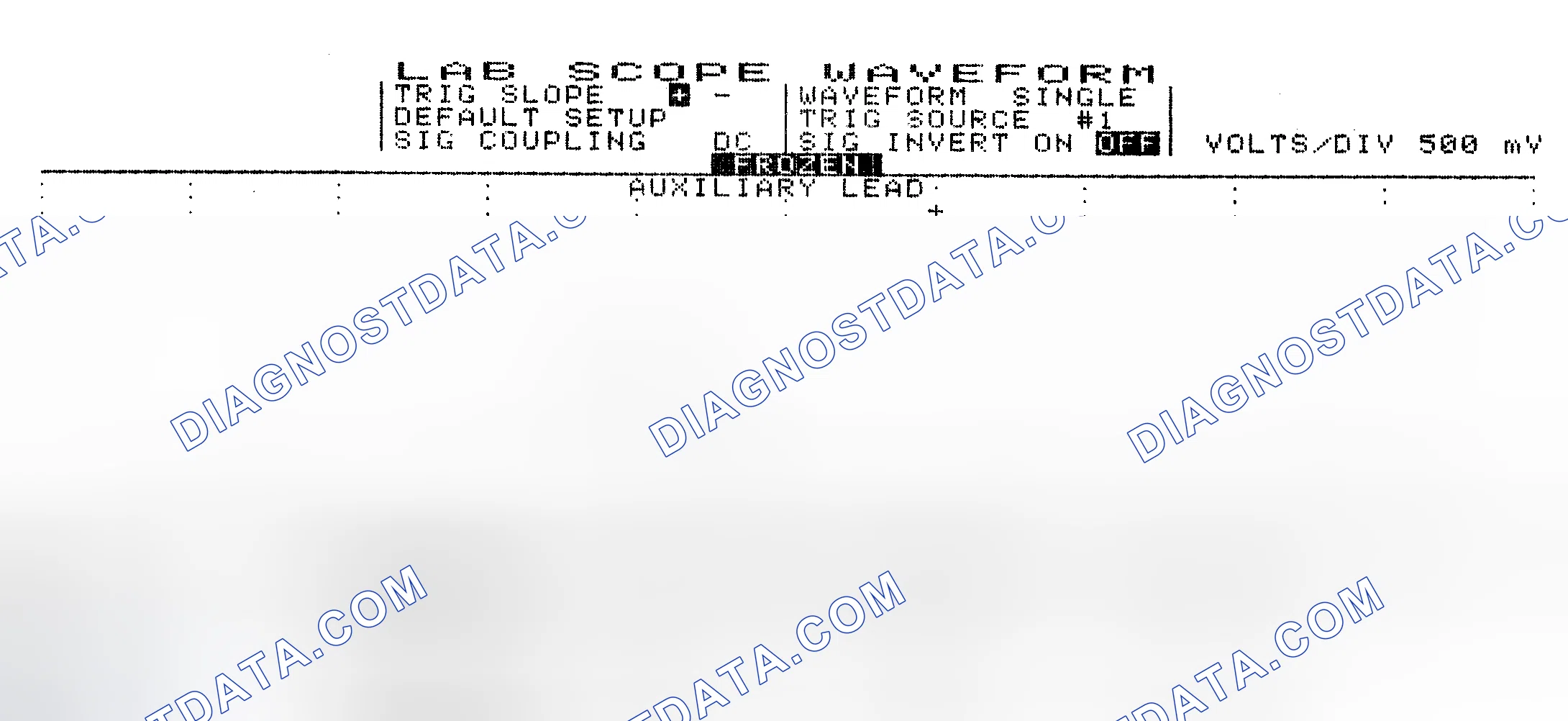 Scheme 10: Single Injector w/Excessive Current Flow - Current Pattern