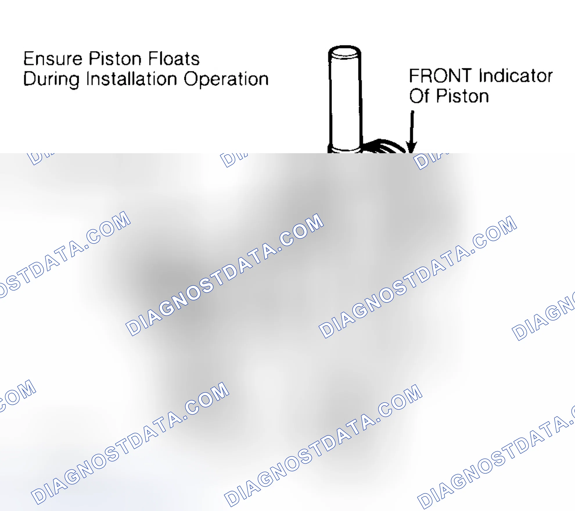 Scheme 12: Installing Typical Piston Pin