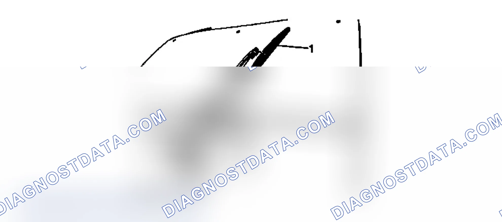 Scheme 12: Rear Window Wiper Blade Replacement (Except Avalanche)