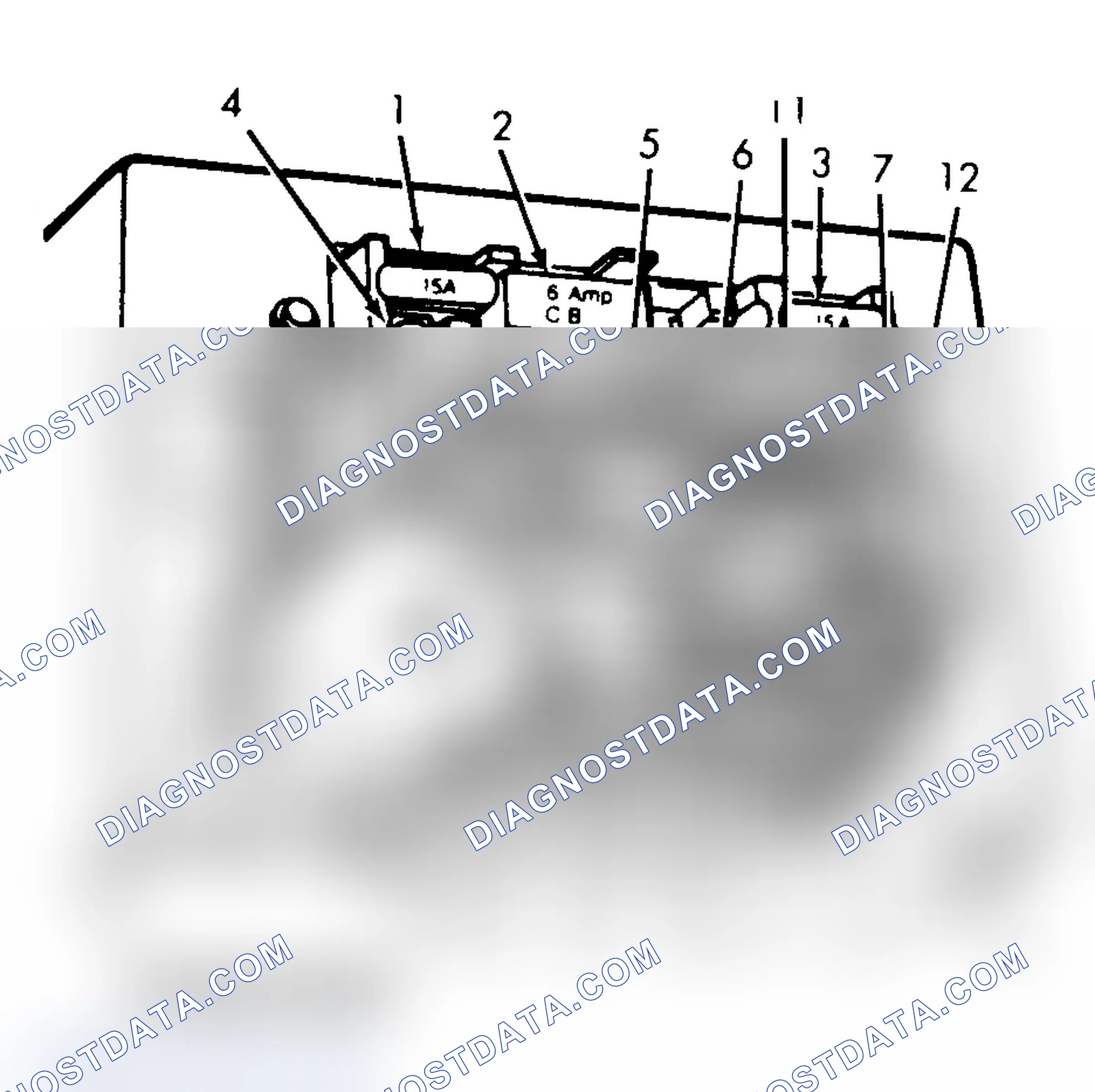 Scheme 5: INTERIOR FUSE & PANEL LOCATION