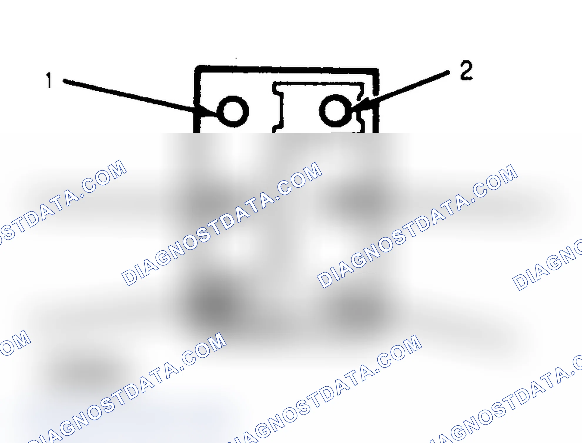 Scheme 2: Single Switch Pin Locations Use ohmmeter or self-powered test lamp for test.