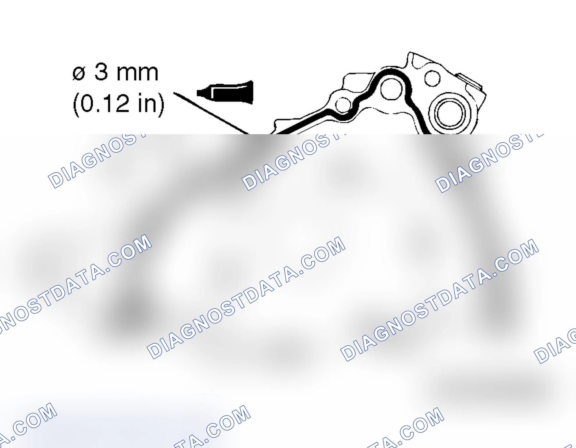 Scheme 304: >>B<< OIL PUMP CASE INSTALLATION