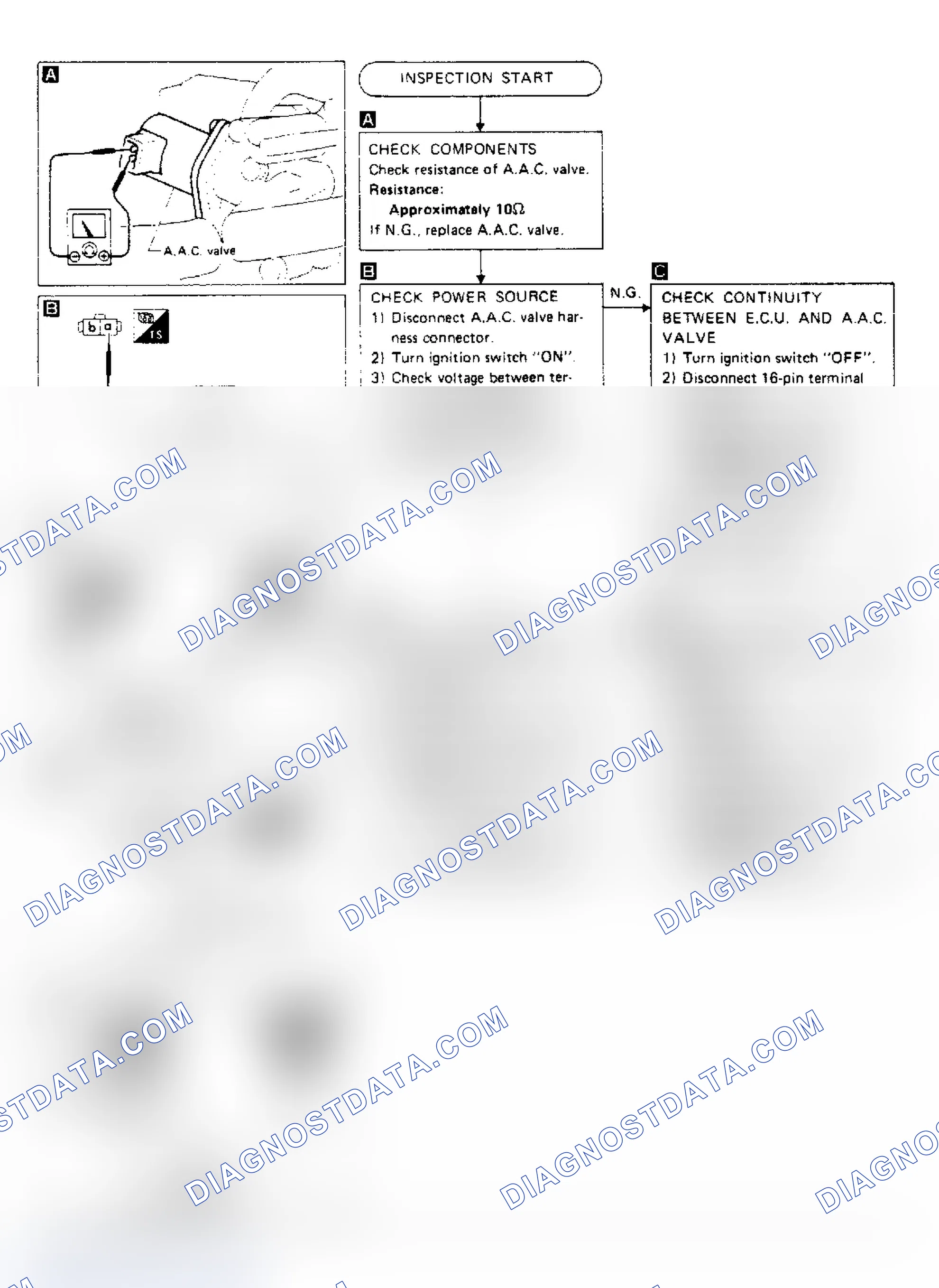 Scheme 55: Pulsar NX SE Aux Air Cont Valve (Non Self-Diag Item) Test T