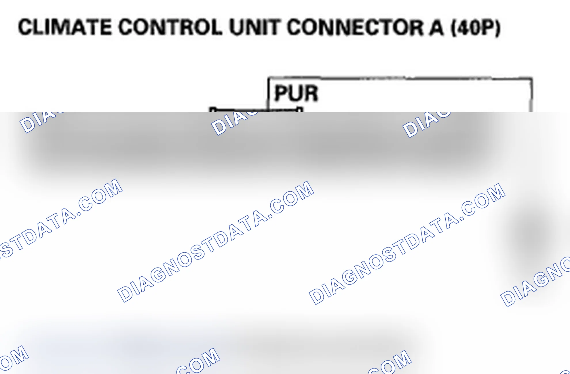 Scheme 61: DTC B1234 or DTC indicator K and AUTO: A Short in the Driver's Air Mix Control Motor Circuit