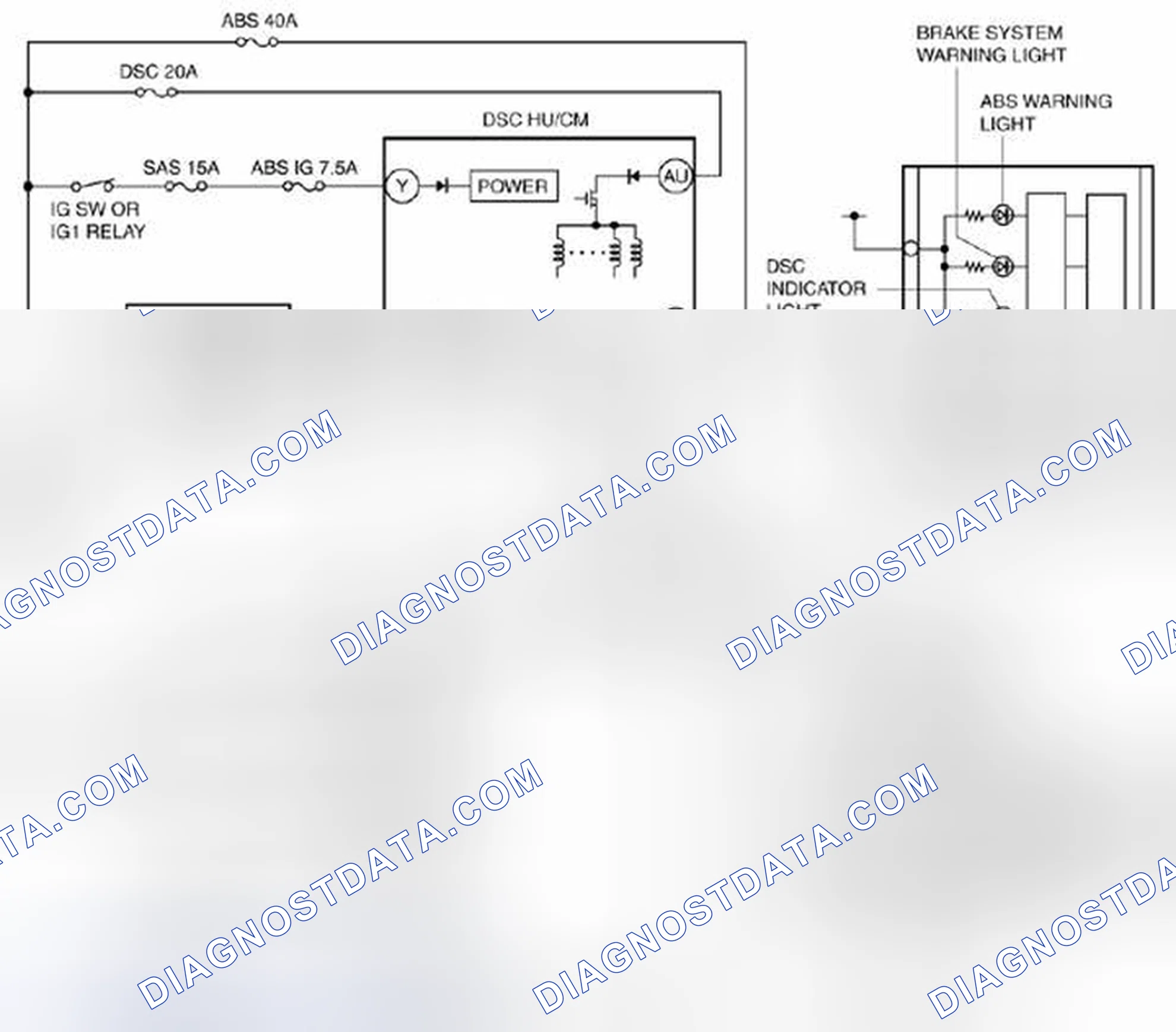 Scheme 41: Dynamic Stability Control System - Wiring Diagram
