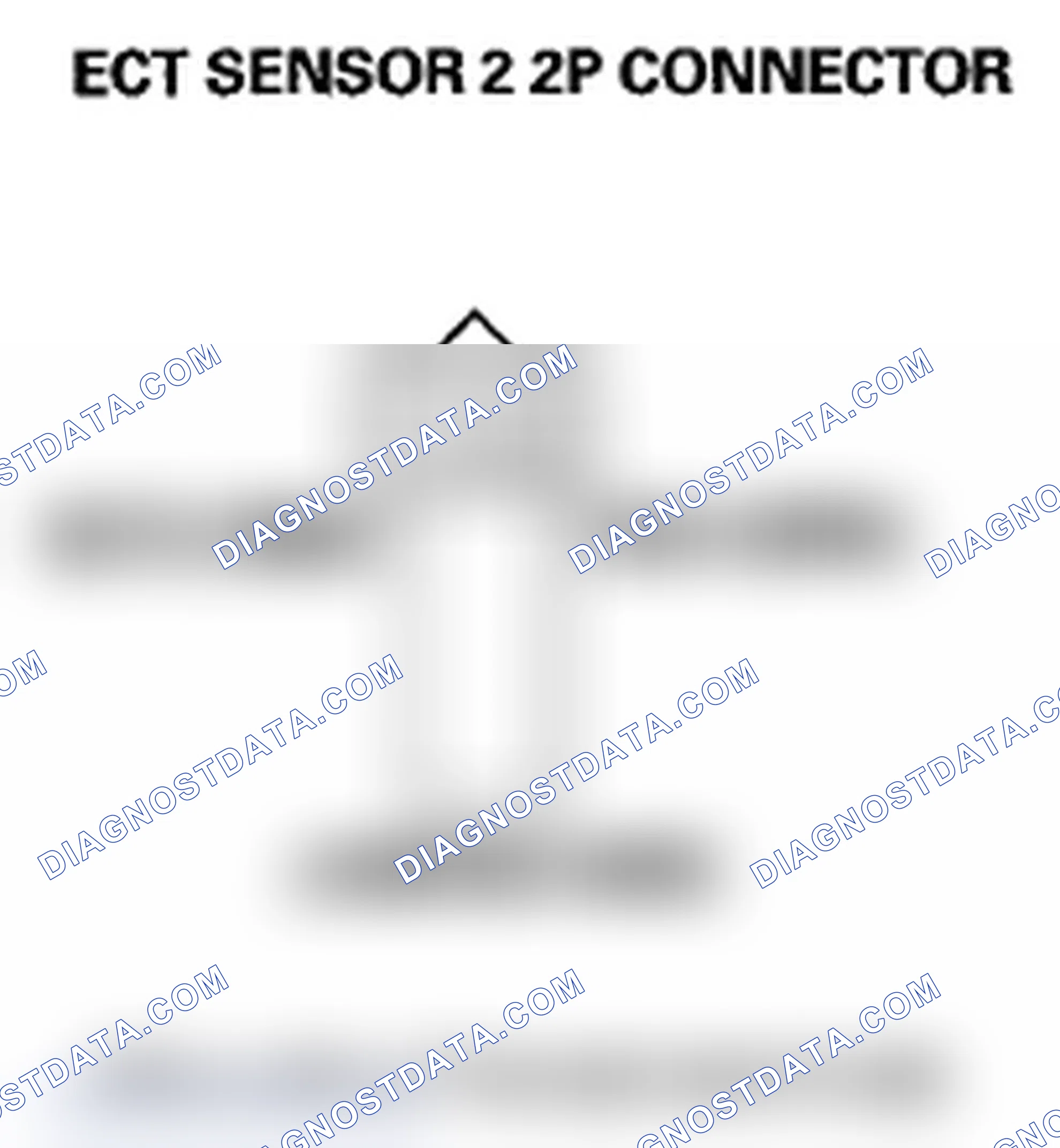 Scheme 290: DTC P2185: ECT Sensor 2 Circuit High Voltage