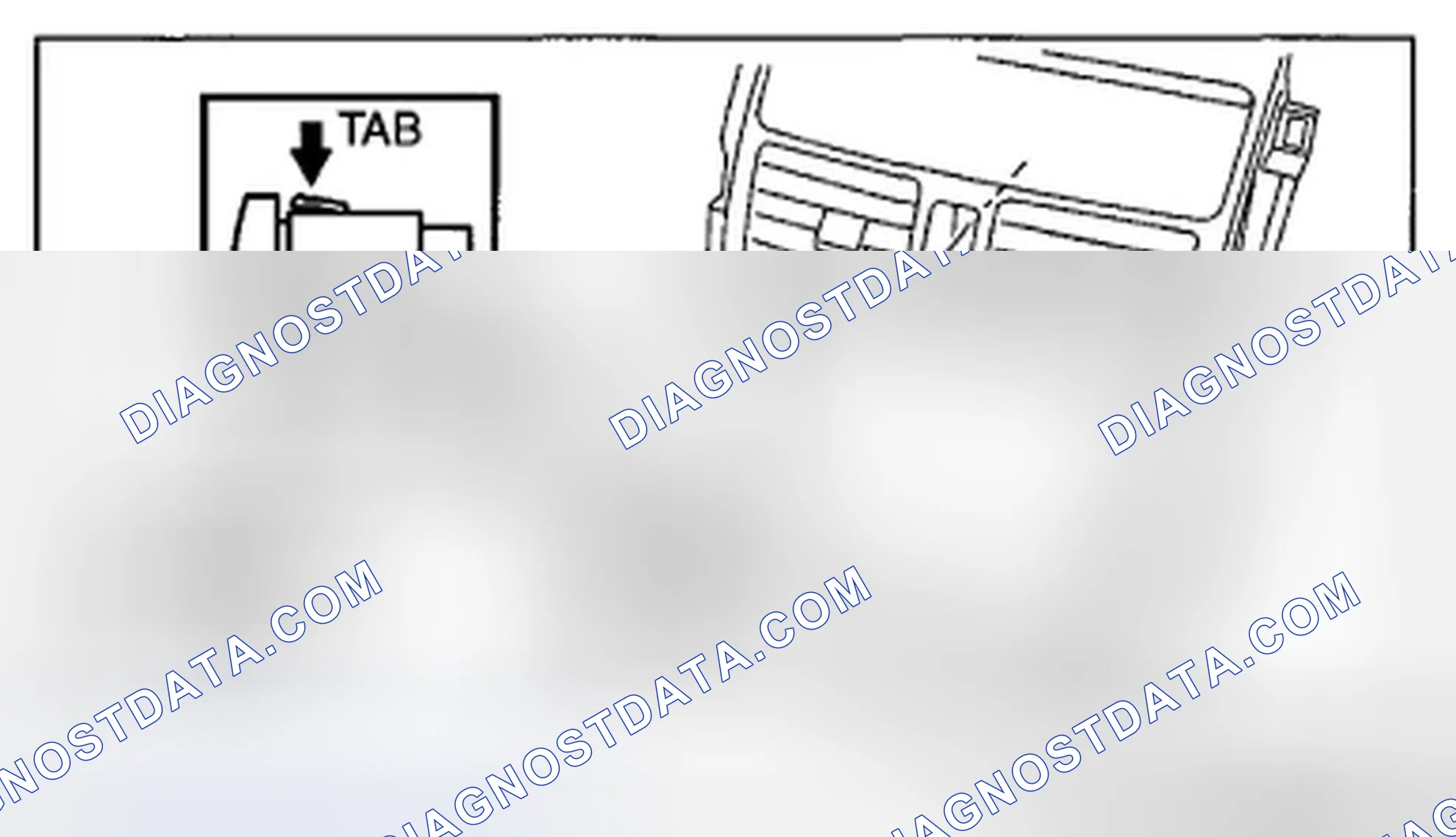Scheme 11: HAZARD WARNING SWITCH REMOVAL/INSTALLATION