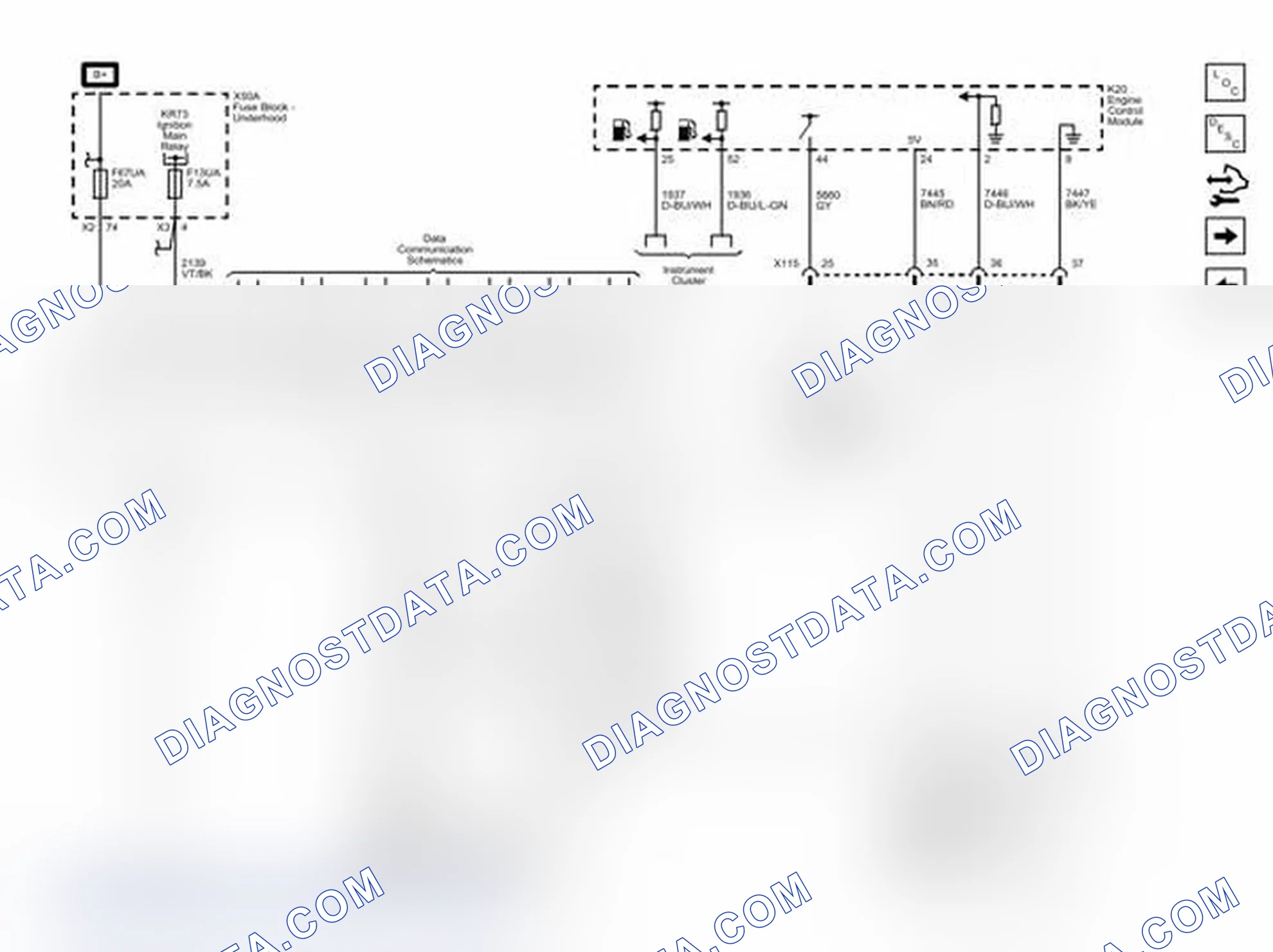 Scheme 126: Fuel Controls - Fuel Pump Controls