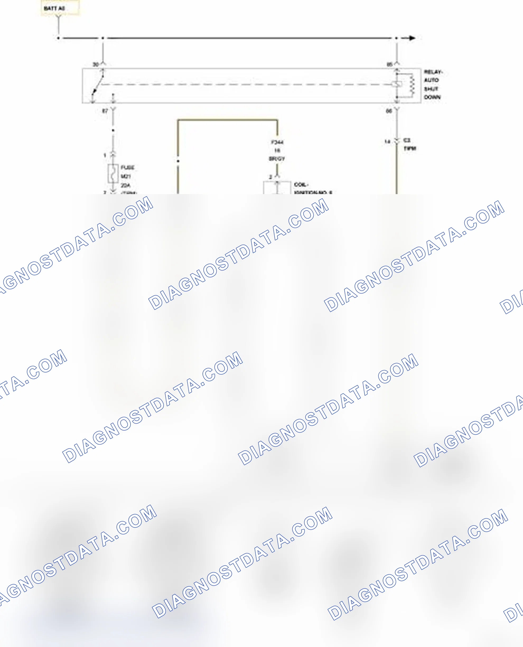 Scheme 454: P2317-IGNITION COIL 6 SECONDARY CIRCUIT- INSUFFICIENT IONIZATION