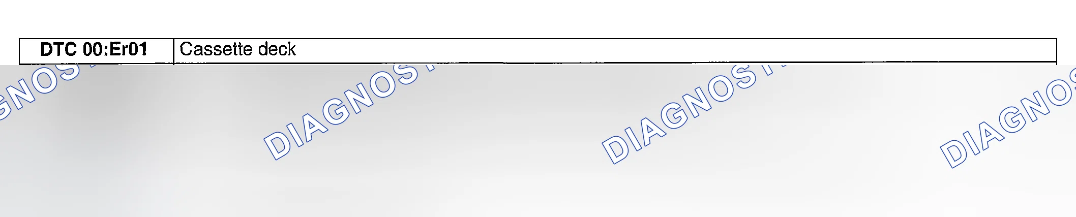 Scheme 25: DTC 00:ER01 CASSETTE DECK