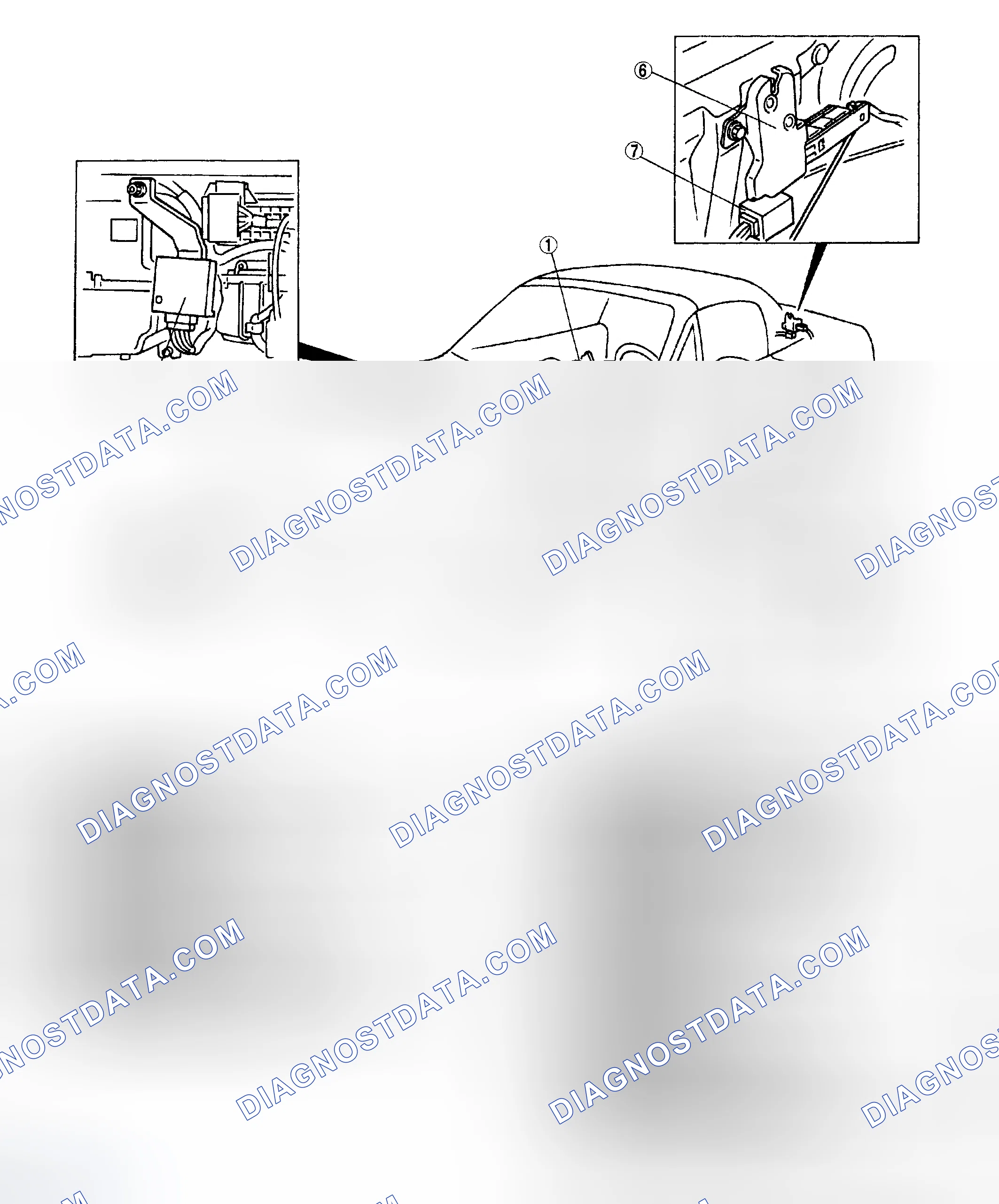 Scheme 33: POWER DOOR LOCK SYSTEM LOCATION INDEX