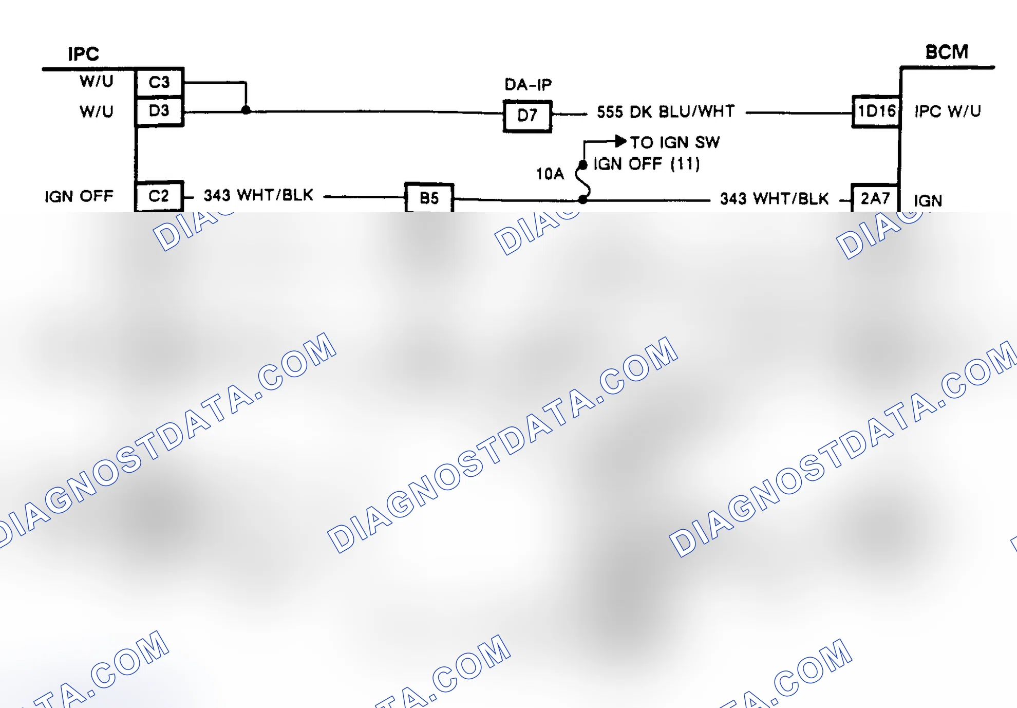Scheme 106: CHART A, LOSS OF IPC DISPLAY (CRT EQUIPPED TORONADO & TROFEO)