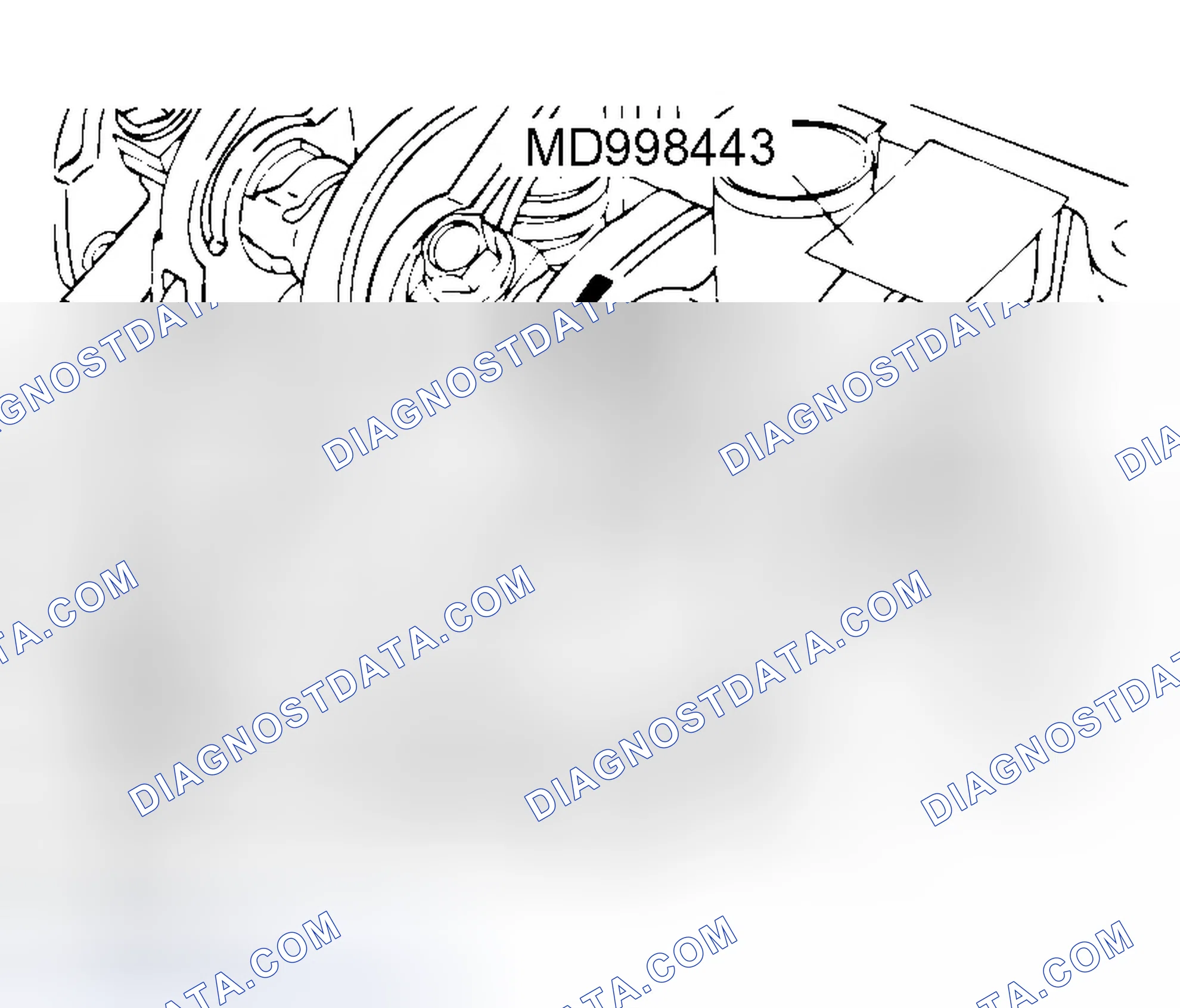 Scheme 434: >> D << ROCKER ARM SPRING INSTALLATION