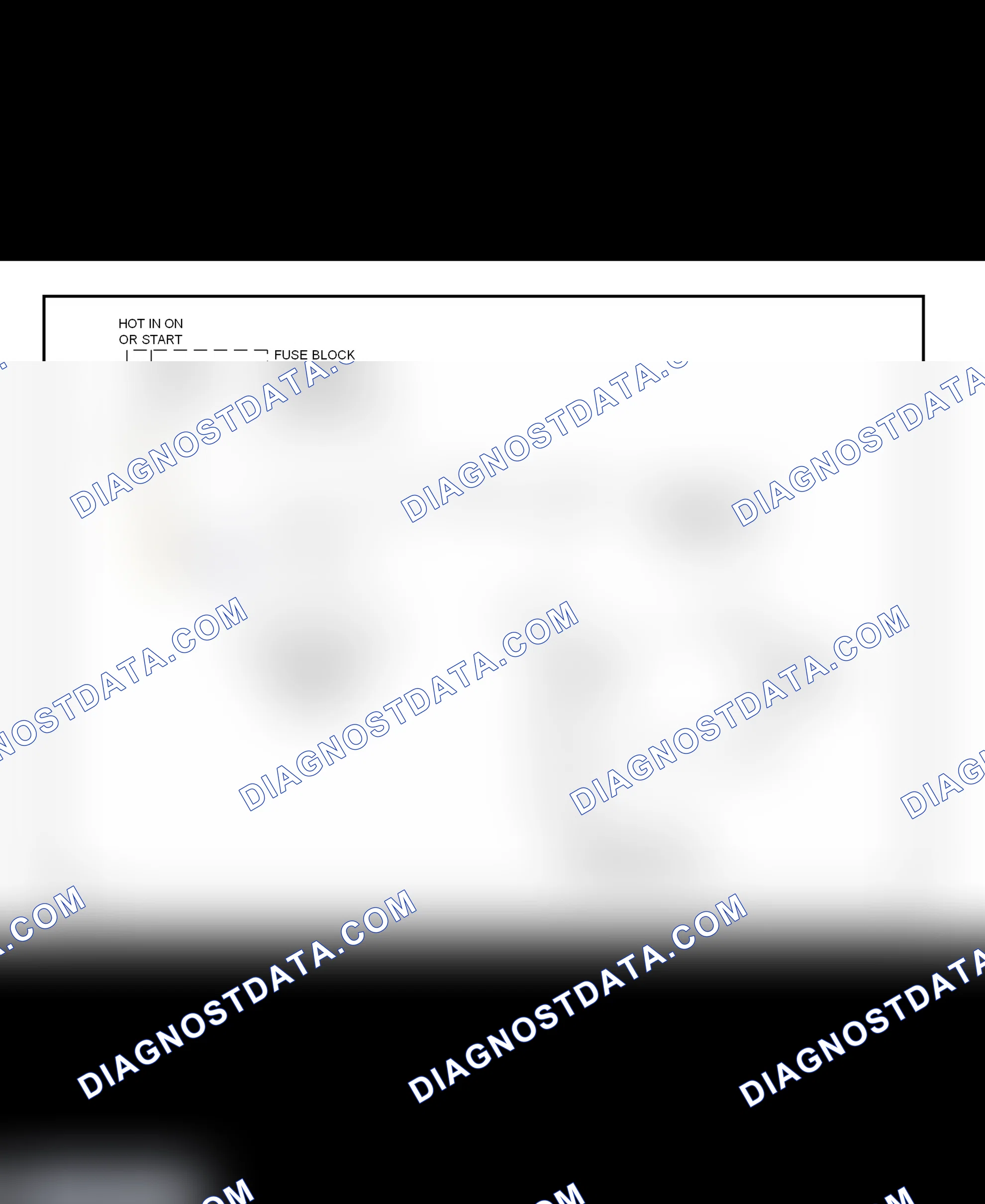 Scheme 50: Back-Up Lights Wiring Diagram (Catera)