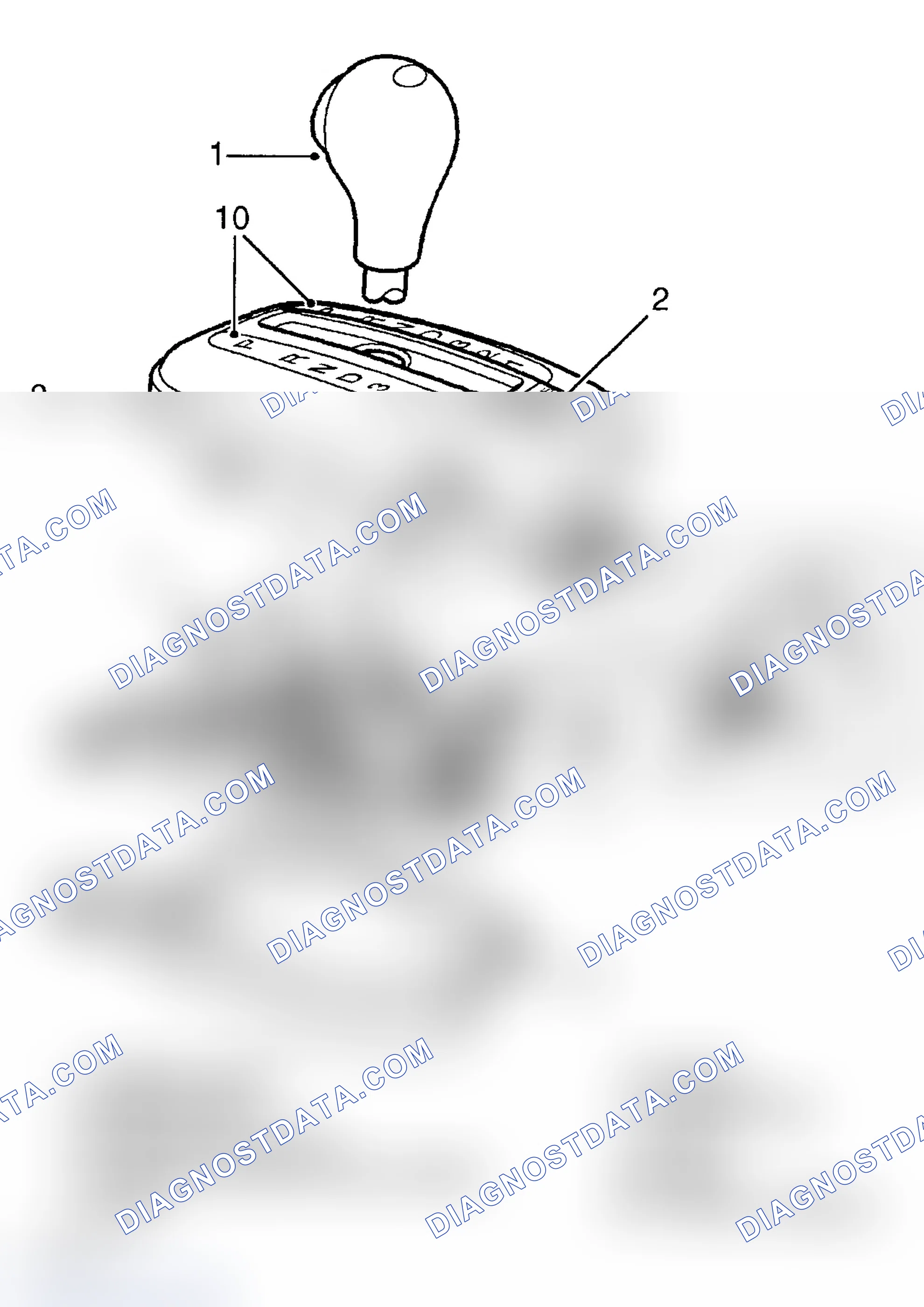Scheme 12: GEAR SELECTOR LEVER ASSEMBLY