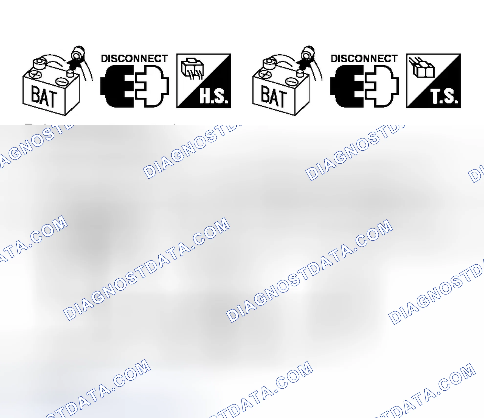 Scheme 717: Circuit Check Between Driver Seat Control Unit and ABS Actuator and Electric Unit (Control Unit)