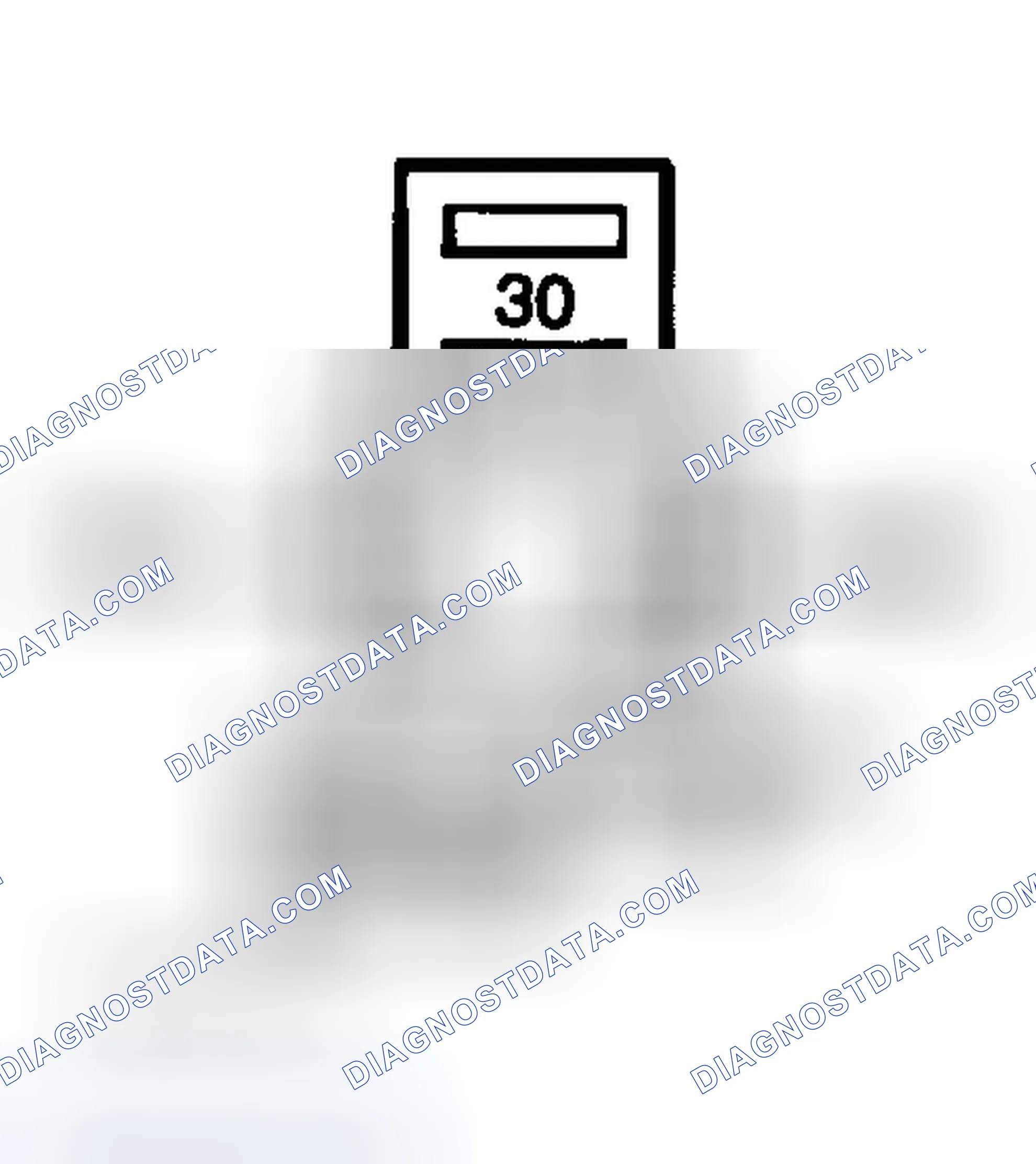 Scheme 53: Identifying Fuel Pump Relay Terminals (Contour & Mystique)