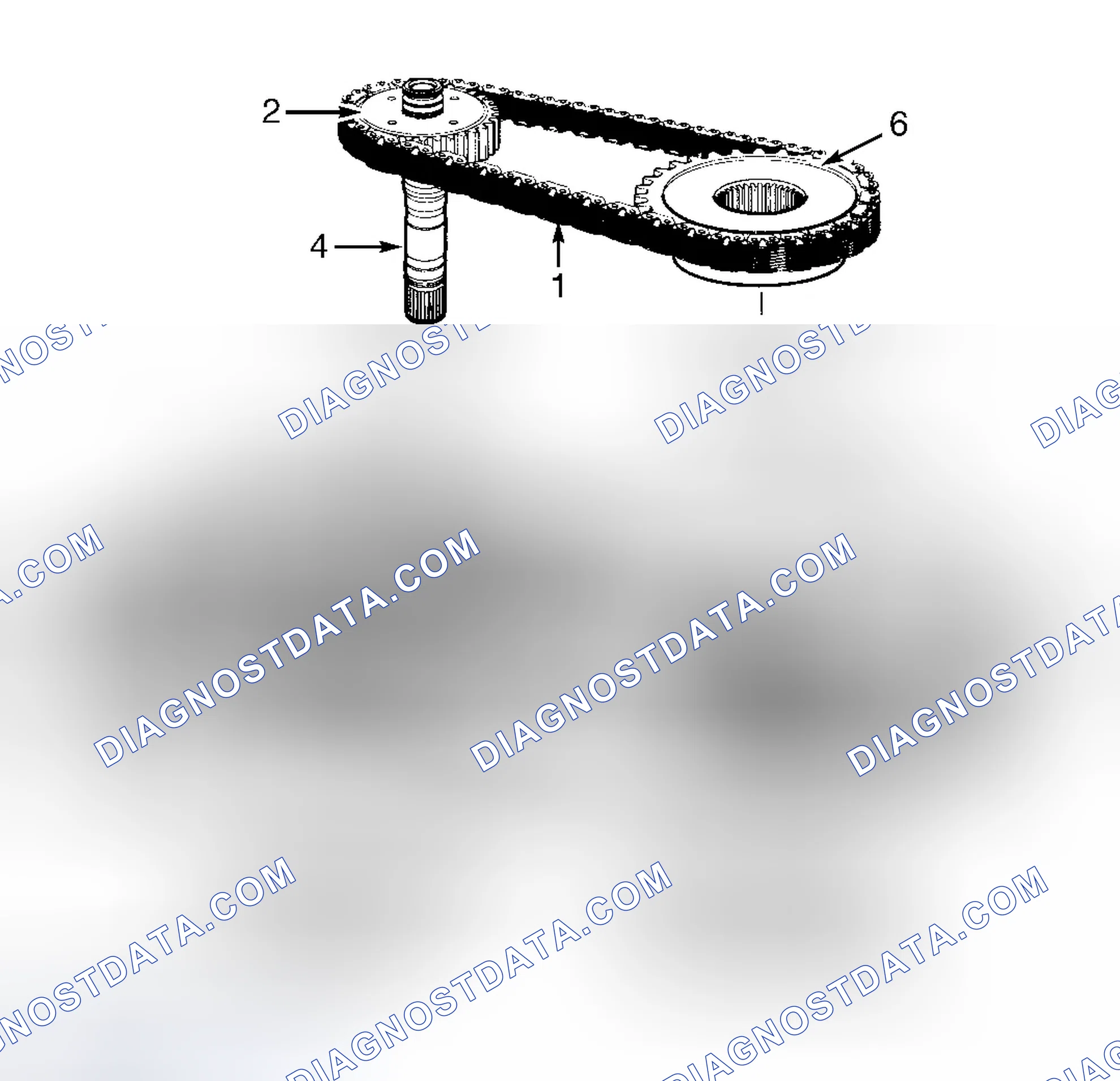 Scheme 33: DRIVE & DRIVEN SPROCKETS, & DRIVE LINK ASSEMBLY
