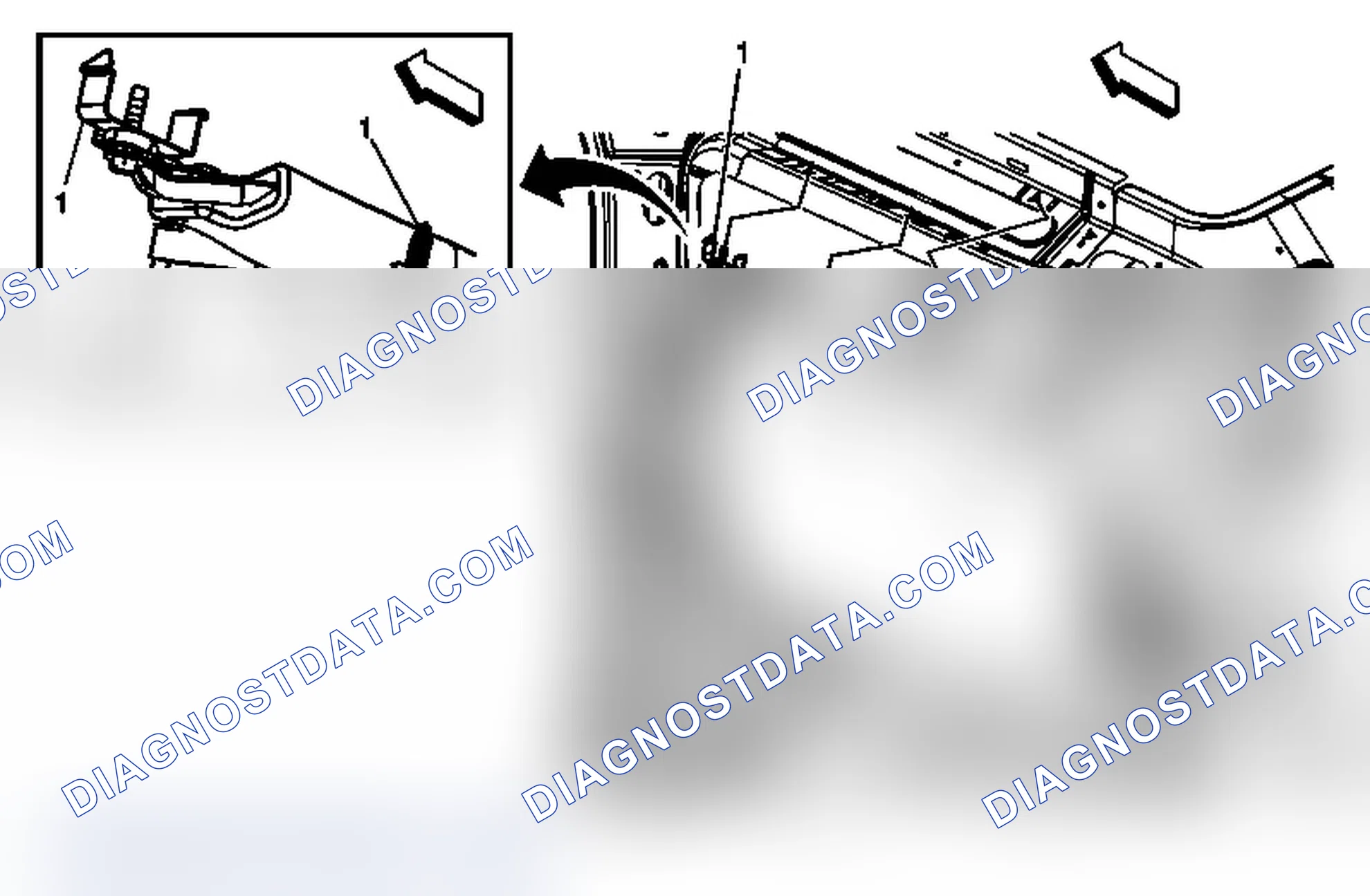 Scheme 21: Roof Side Rail Inflatable Restraint Module Replacement (Rear Right, Standard Wheelbase)