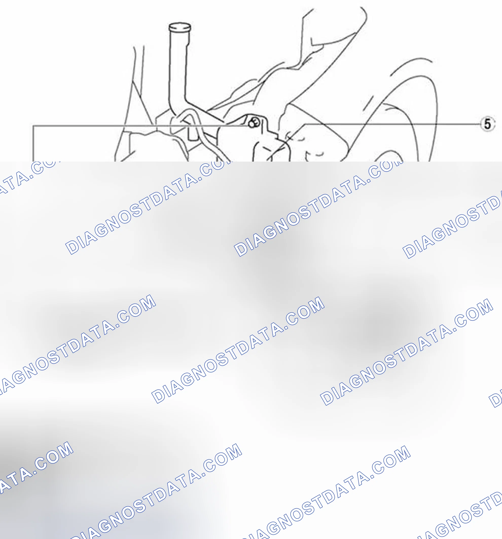 Scheme 16: Vehicles without the washer fluid-level sensor
