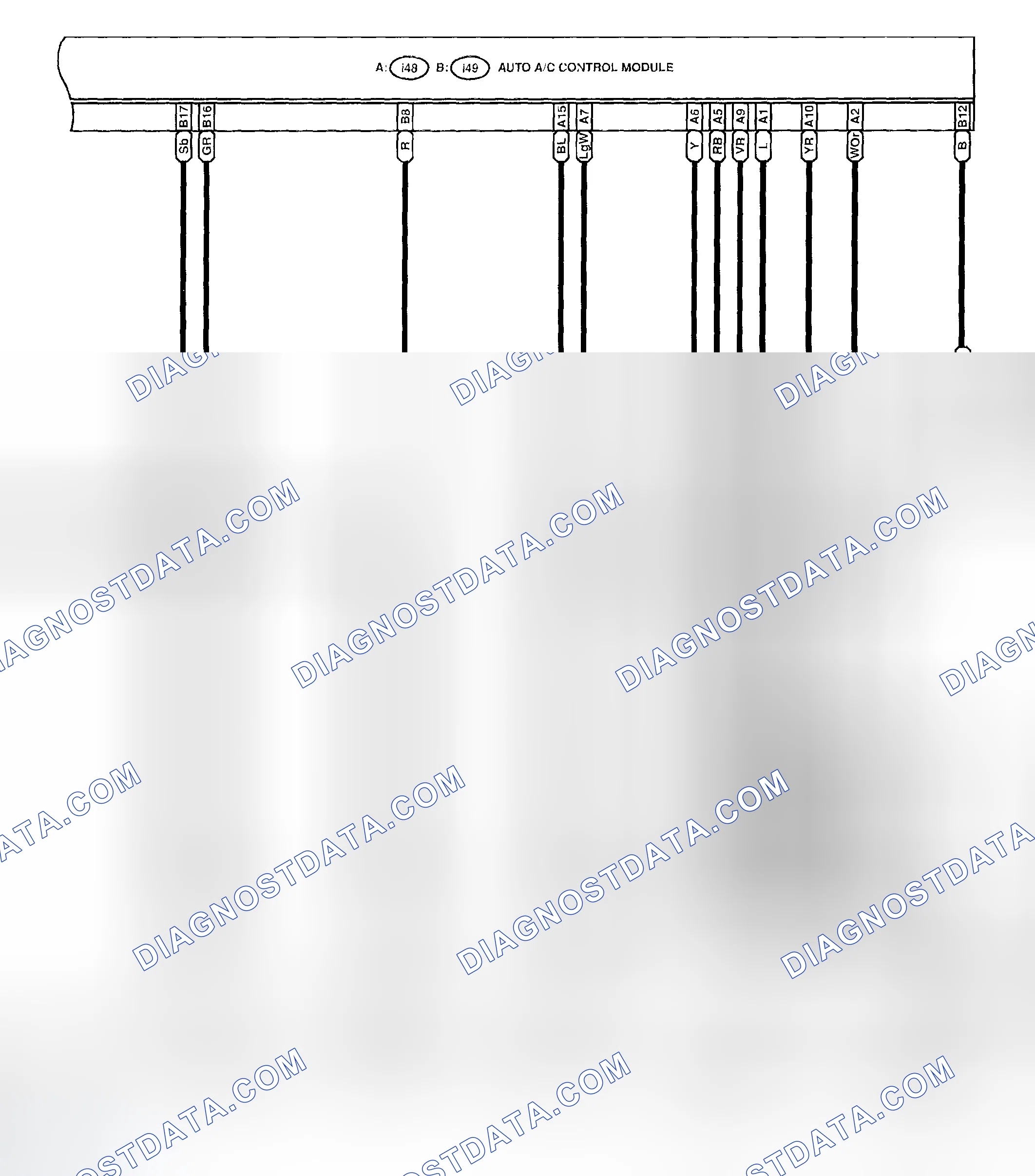 Scheme 52: Air Conditioner Auto A/C Schematic (4 Of 4)
