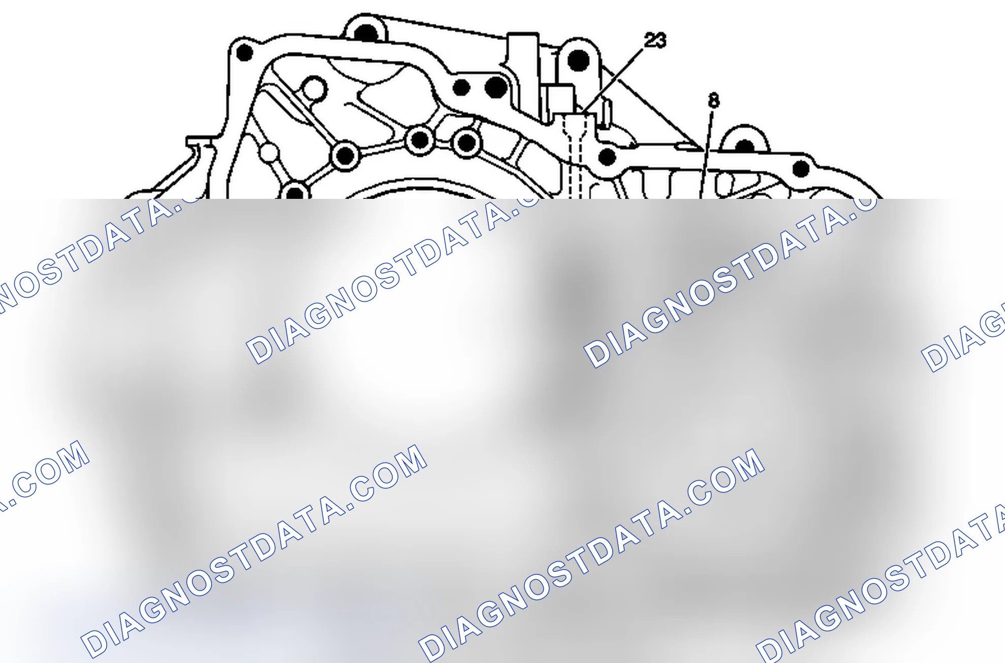 Scheme 95: Torque Converter and Differential Housing - Case Side