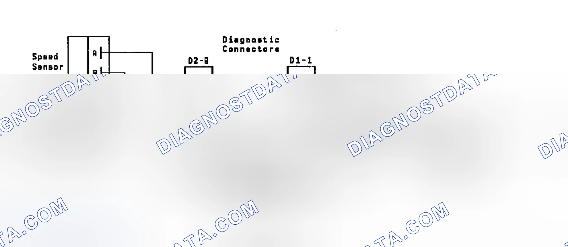 Scheme 90: Fault 1069: Circuit Diagram Speed Sensor & Ignition Module (MPA) Circuits
