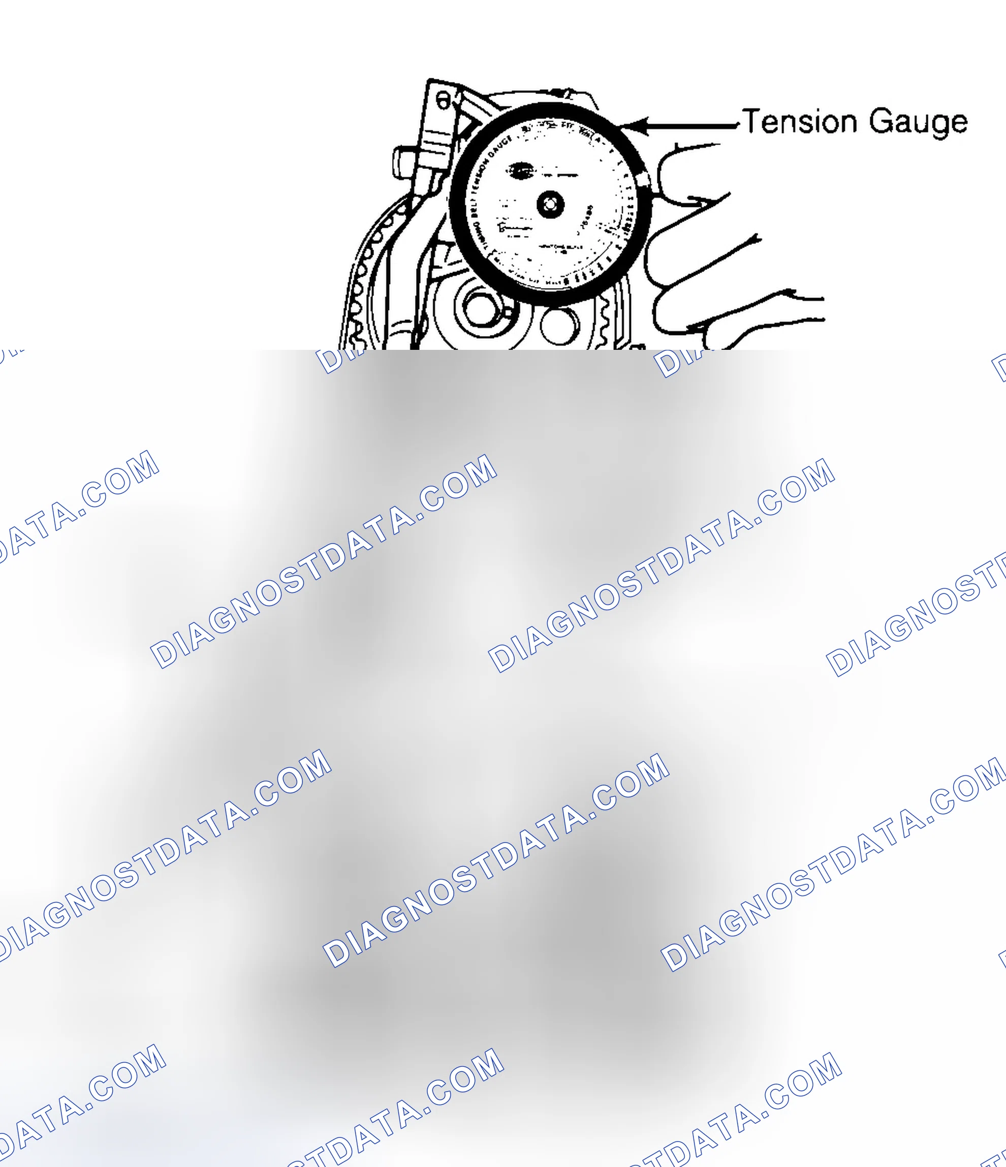 Scheme 3: Adjusting Typical Timing Belt Tension