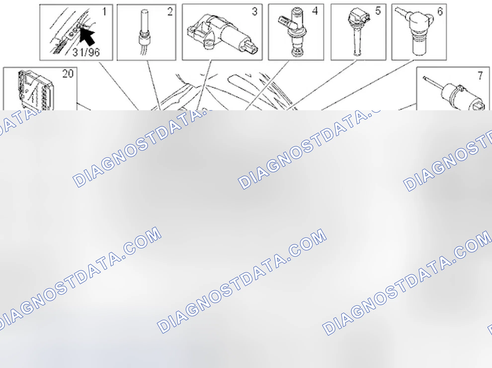 Scheme 202: Location of components