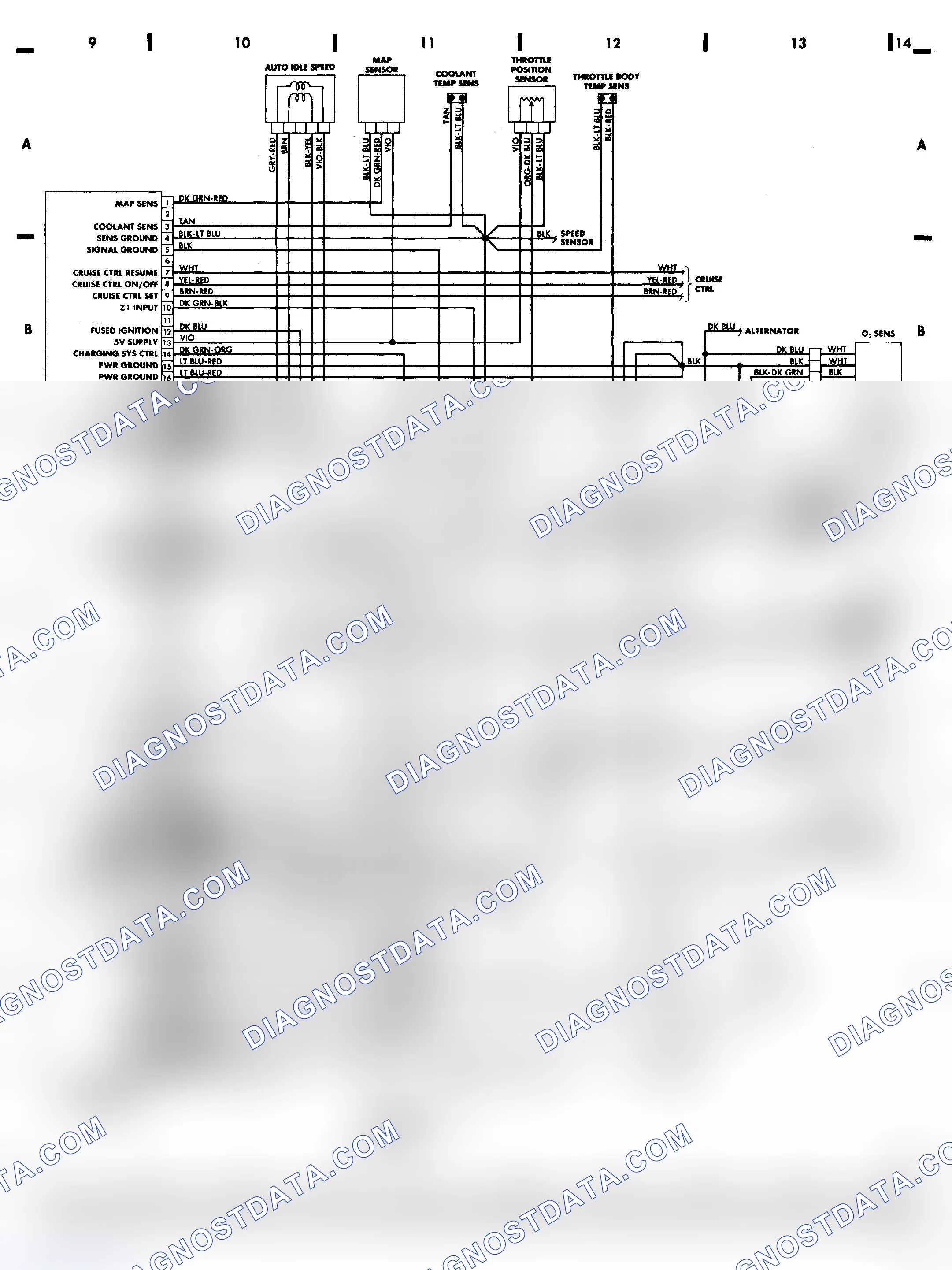 Scheme 106: 2.5L CEC Wiring Diagram