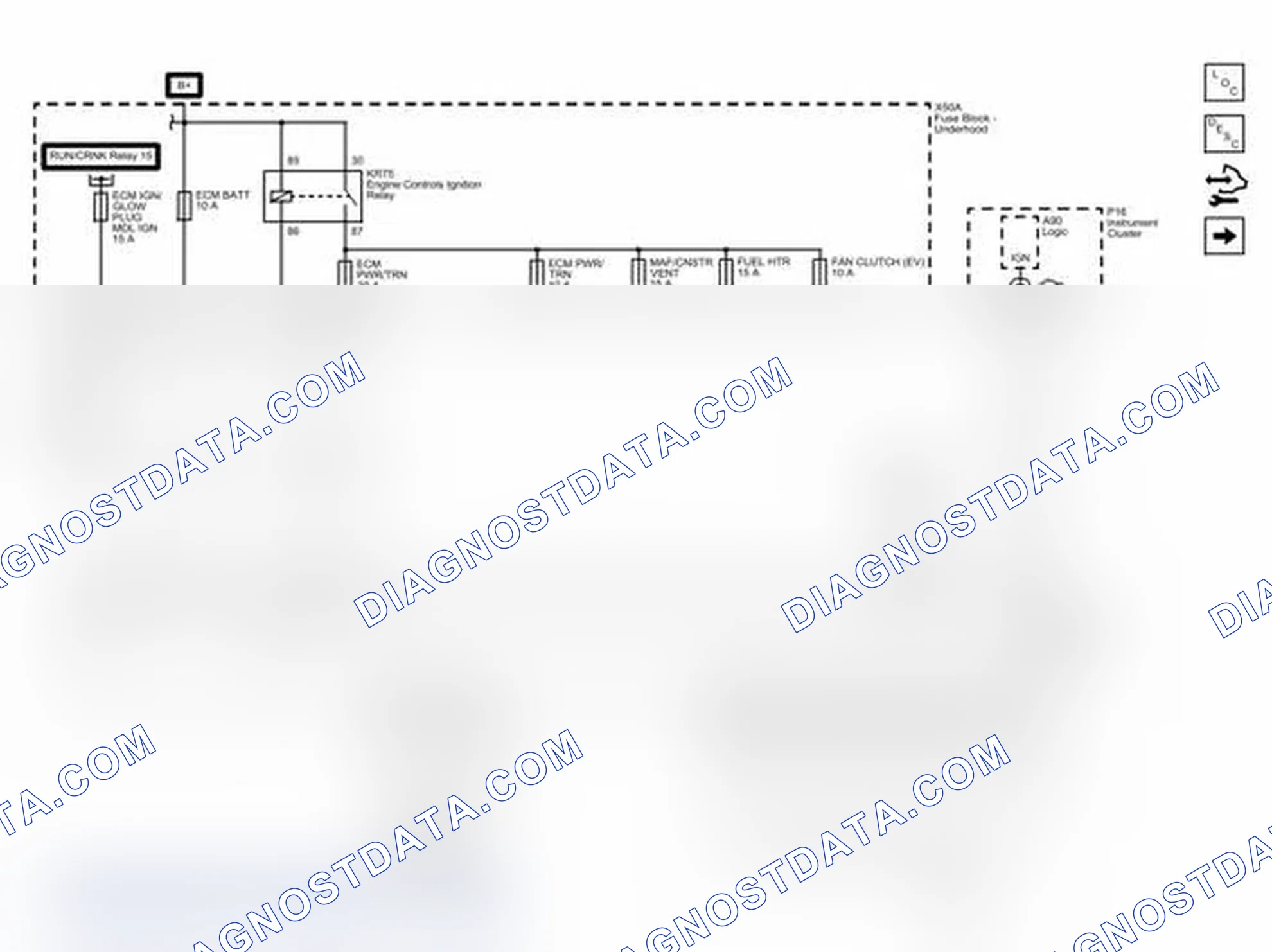 Scheme 32: Module Power, Ground, Serial Data and MIL
