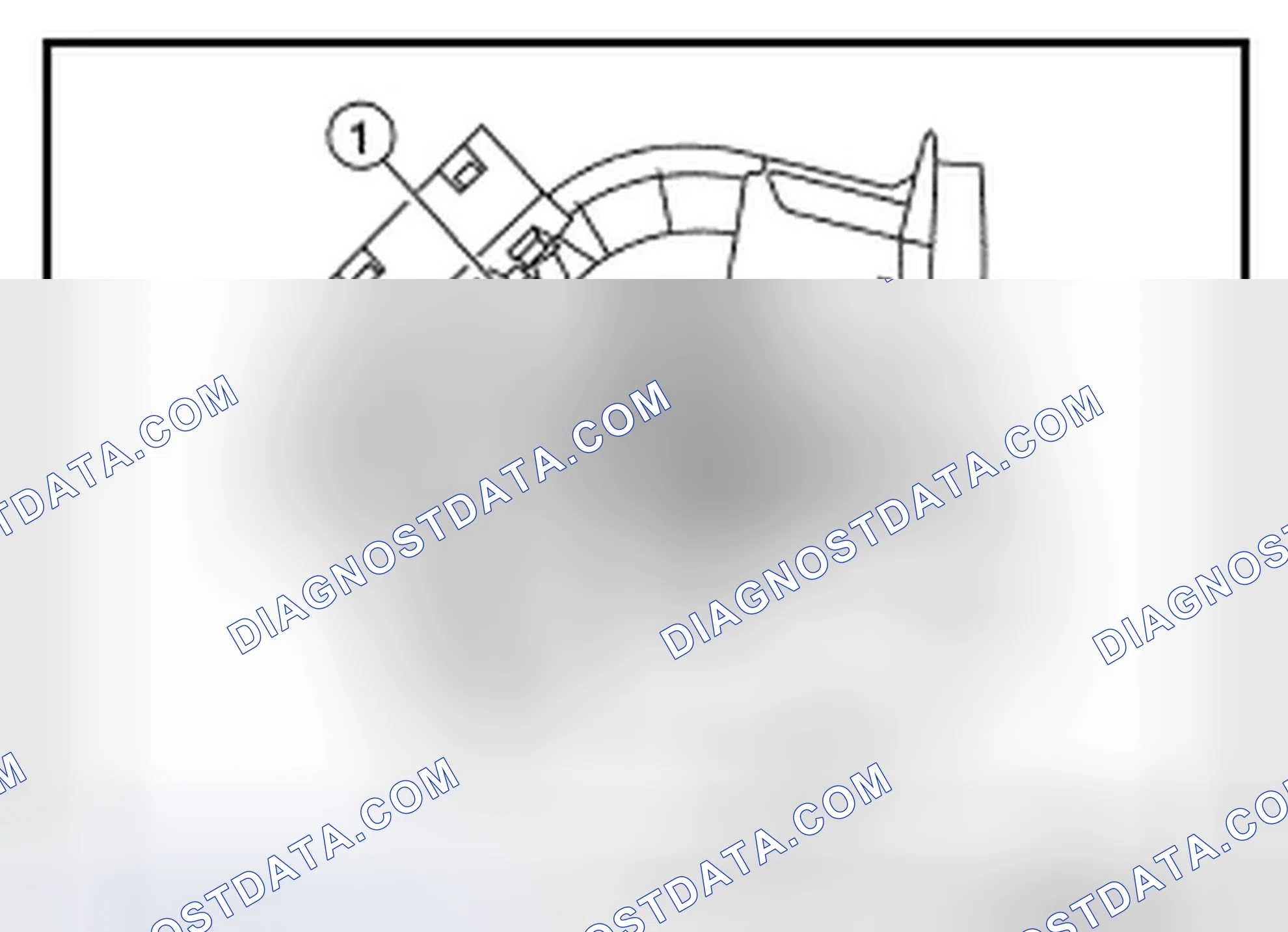 Scheme 259: INTAKE DOOR MOTOR : Removal and Installation