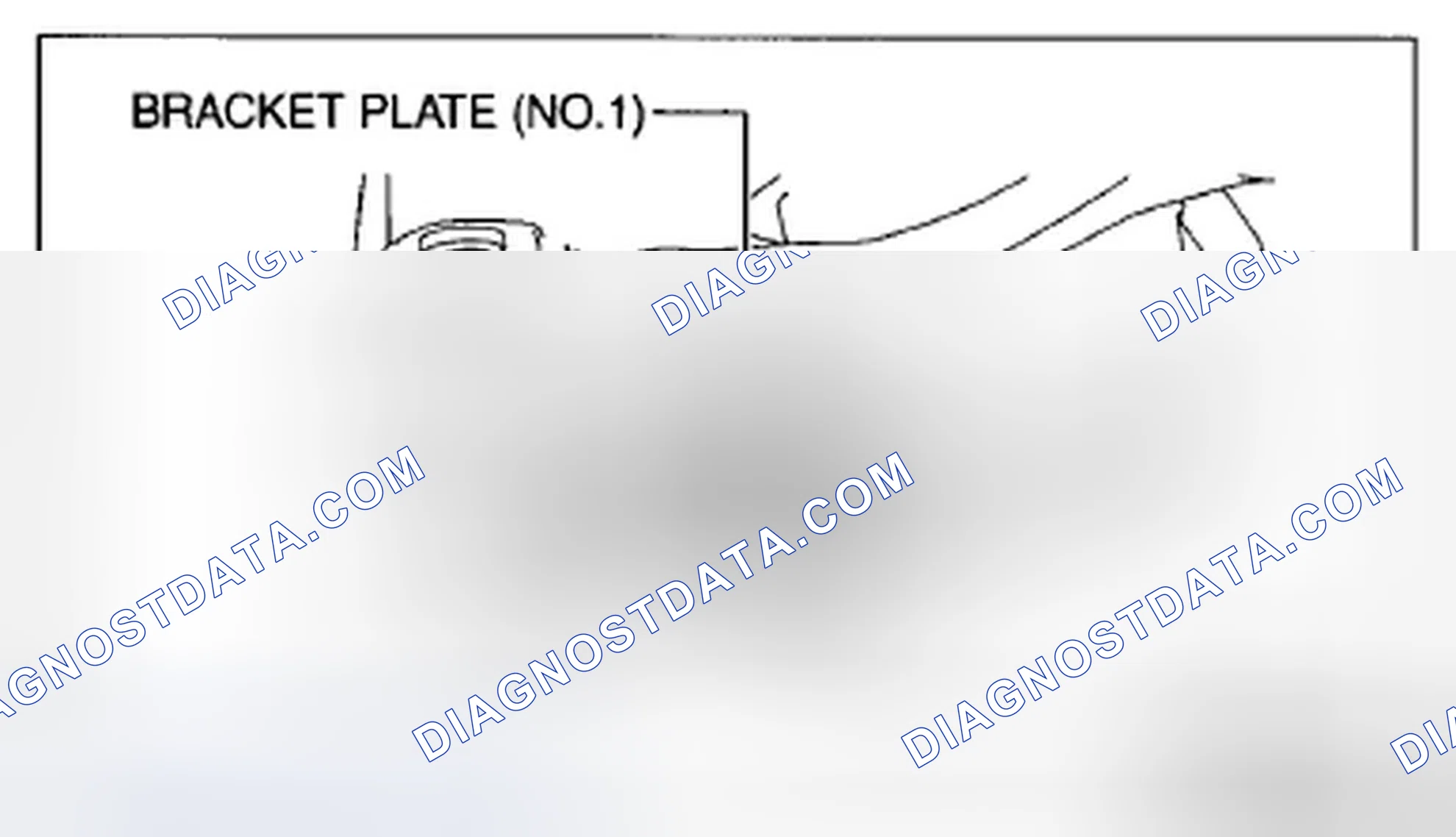Scheme 173: No.1 engine mount installation note (2WD)