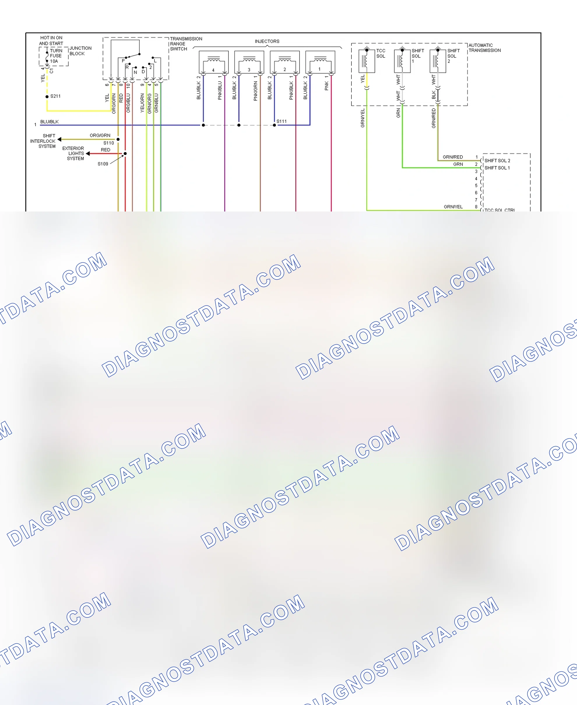 Scheme 184: PCM Wiring Diagram (Tracker - 2.0L - 3 Of 3)