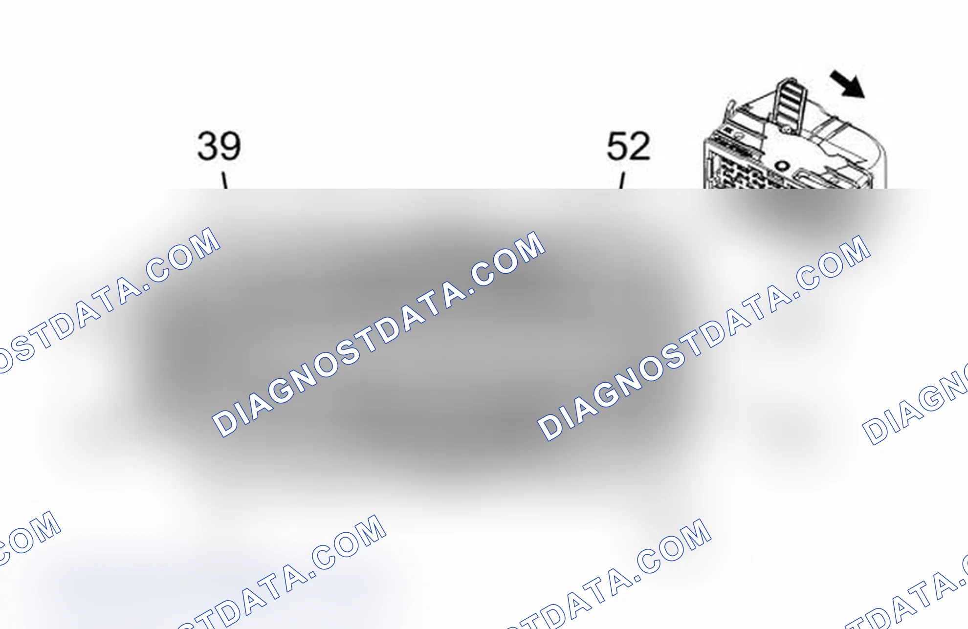 Scheme 234: X201 Console Harness to Instrument Panel Harness