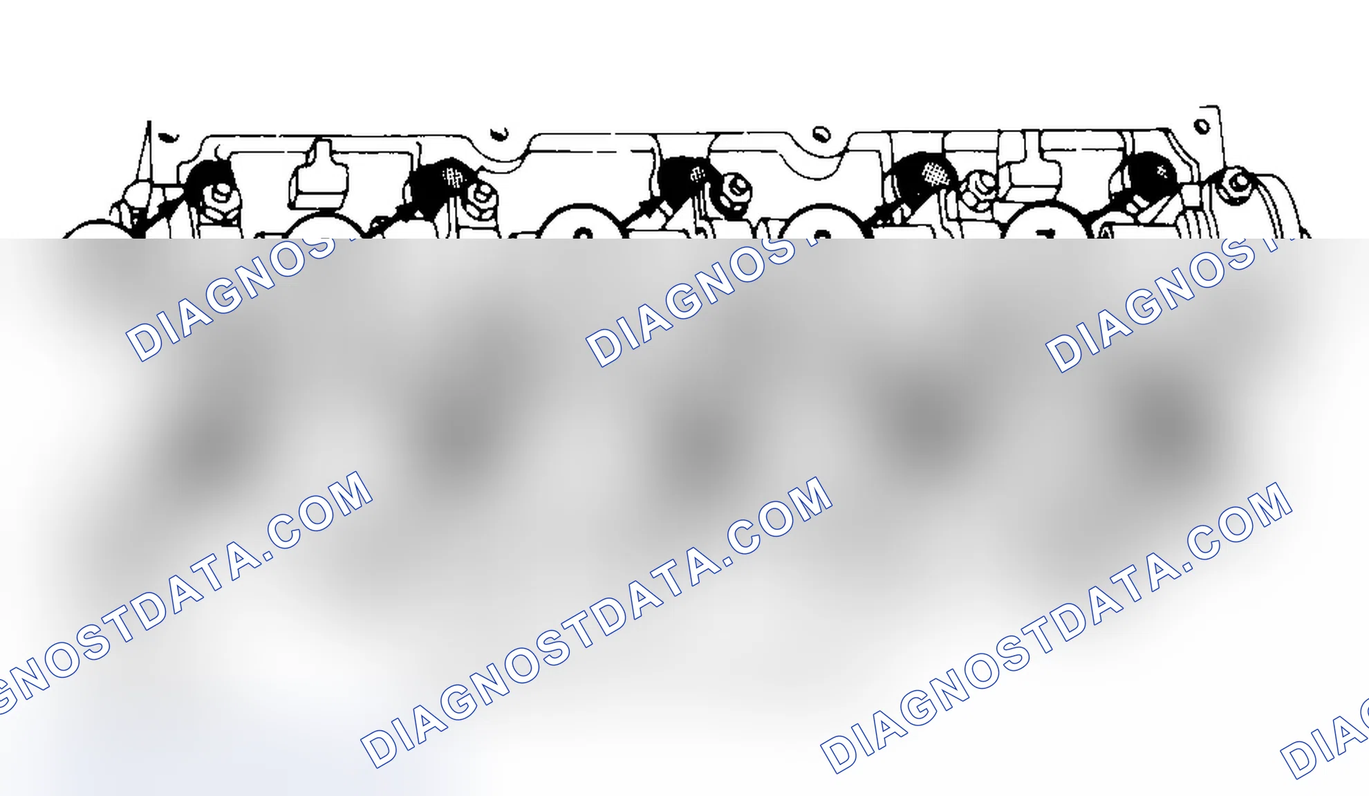 Scheme 3: Typical Cylinder Head Tightening or Loosening Sequence