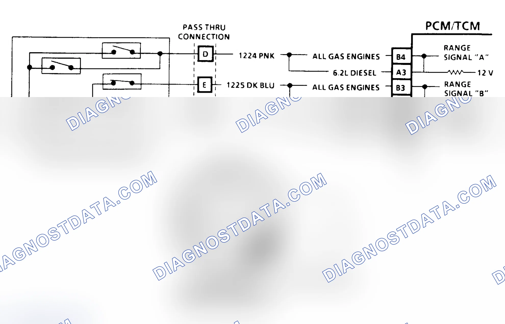 Scheme 281: CODE 28, PRESSURE SWITCH MANIFOLD FAULT (LT. TRUCK)