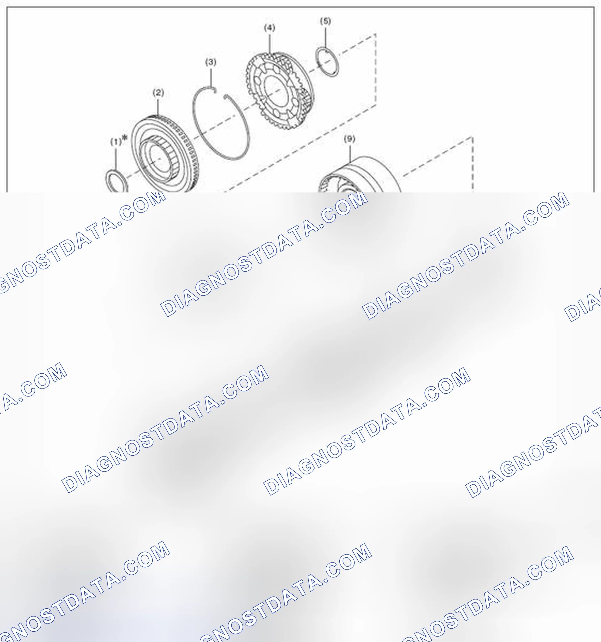 Scheme 181: FRONT PLANETARY CARRIER AND MIDDLE & REAR PLANETARY CARRIER