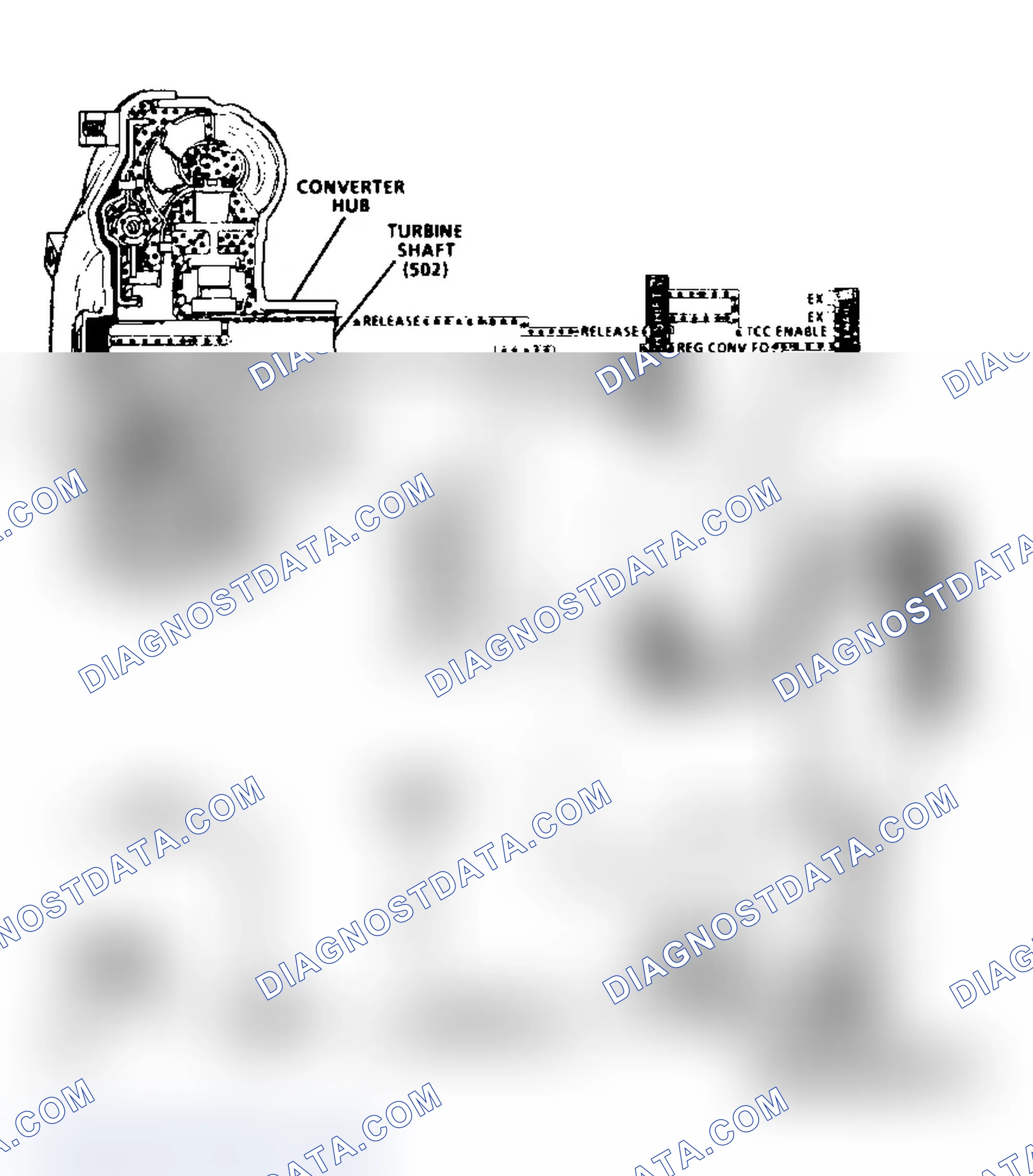 Scheme 287: Code 39 Schematic (Gasoline) TCC Stuck Off