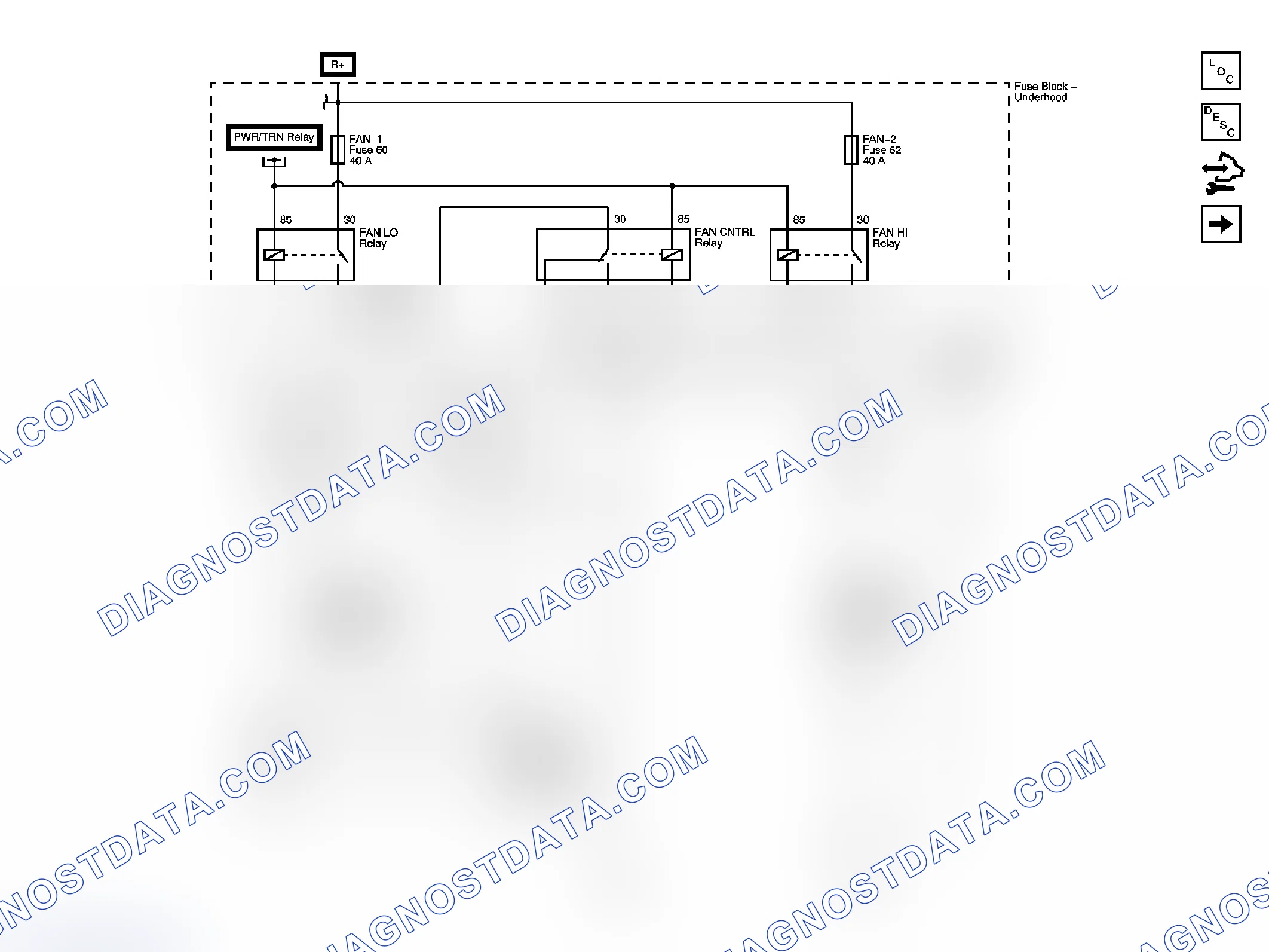 Scheme 1: Engine Cooling System Wiring Schematics
