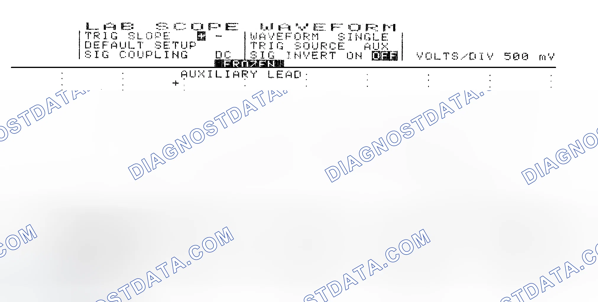 Scheme 14: Single Injector w/Excessive Current Flow - Current Pattern