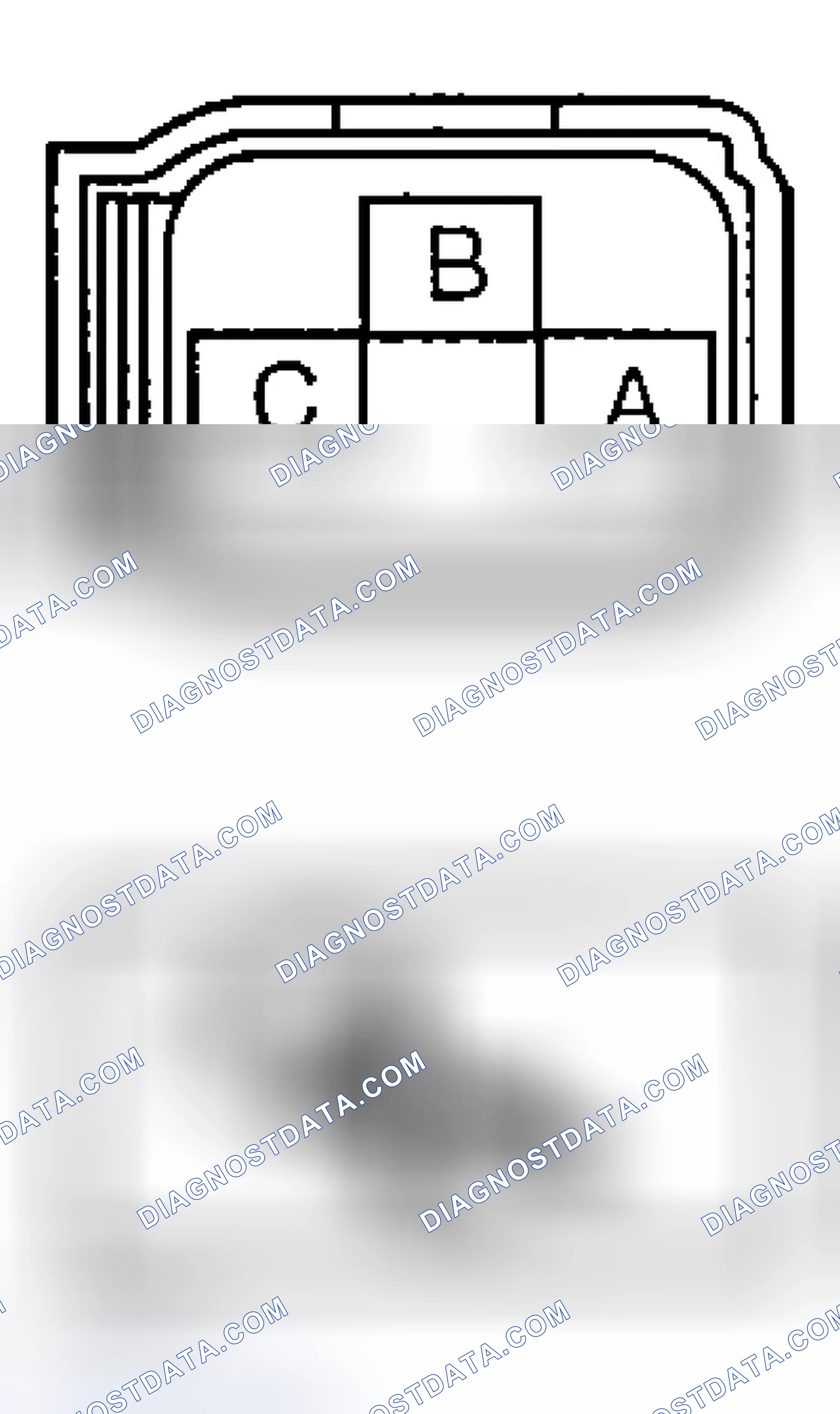 Scheme 128: BRAKE FLUID PRESSURE SENSOR INSPECTION