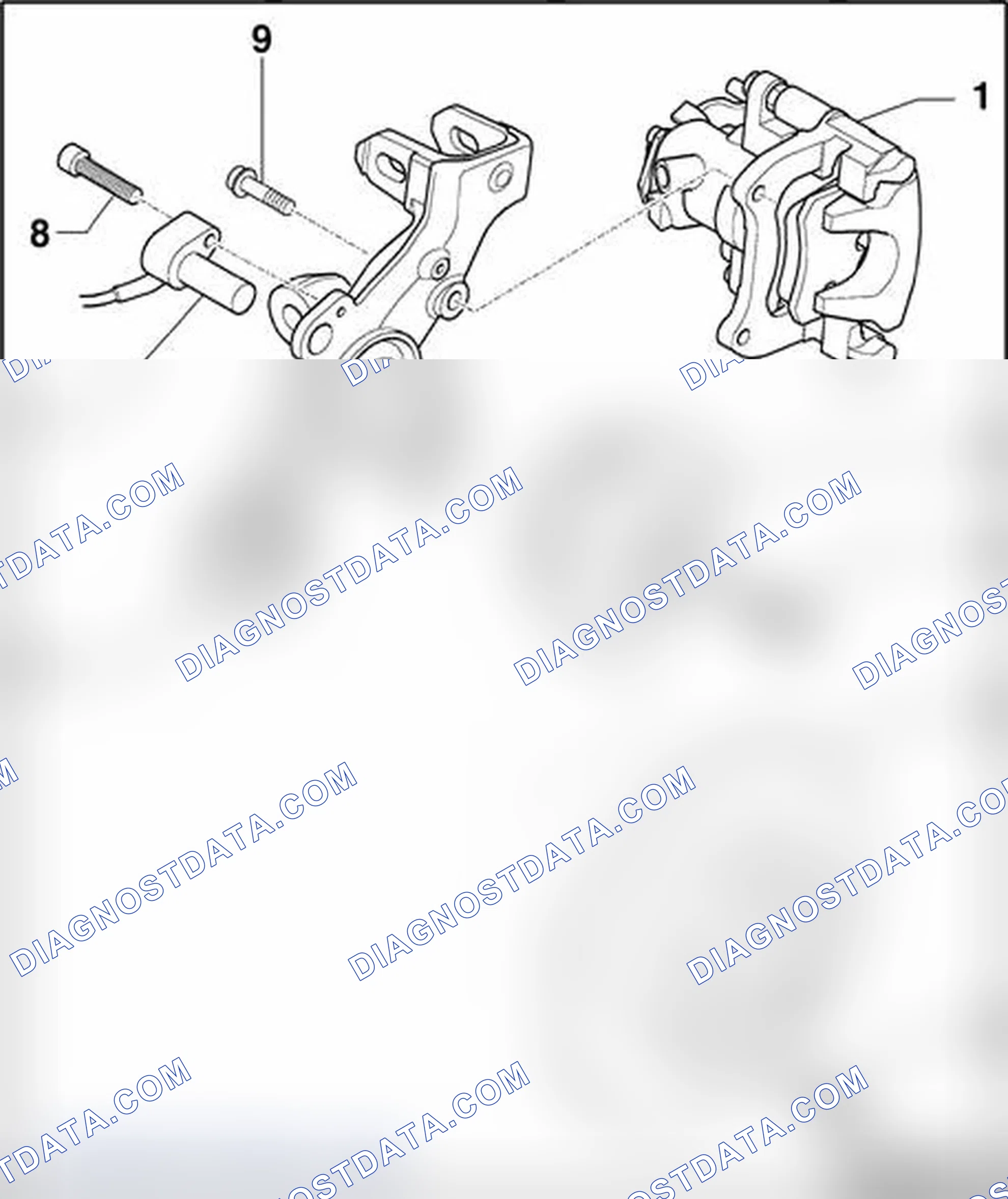 Scheme 35: ABS system components on rear axle (FWD vehicles), removing and installing