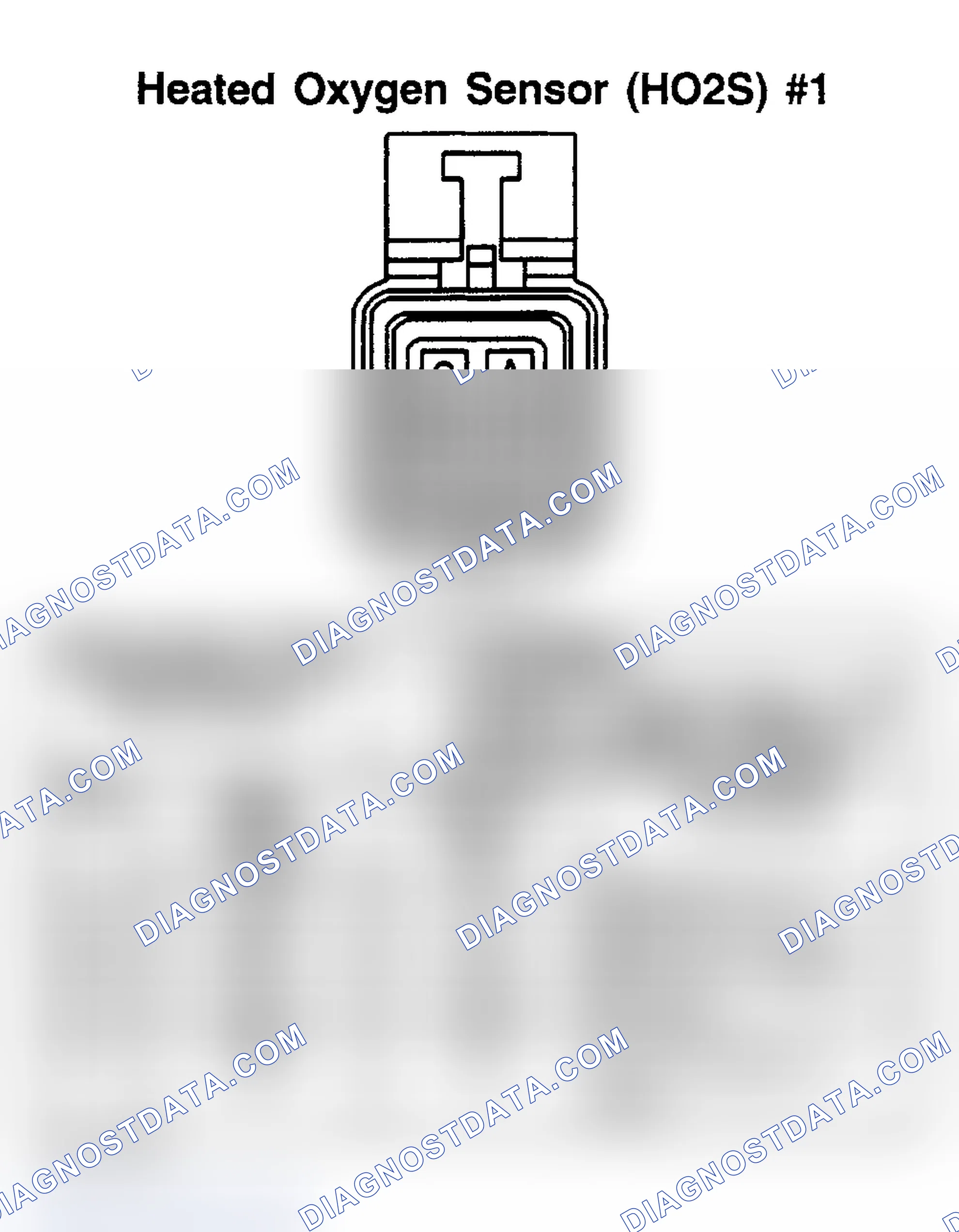 Scheme 64: HEATED OXYGEN SENSOR (HO2S) #1
