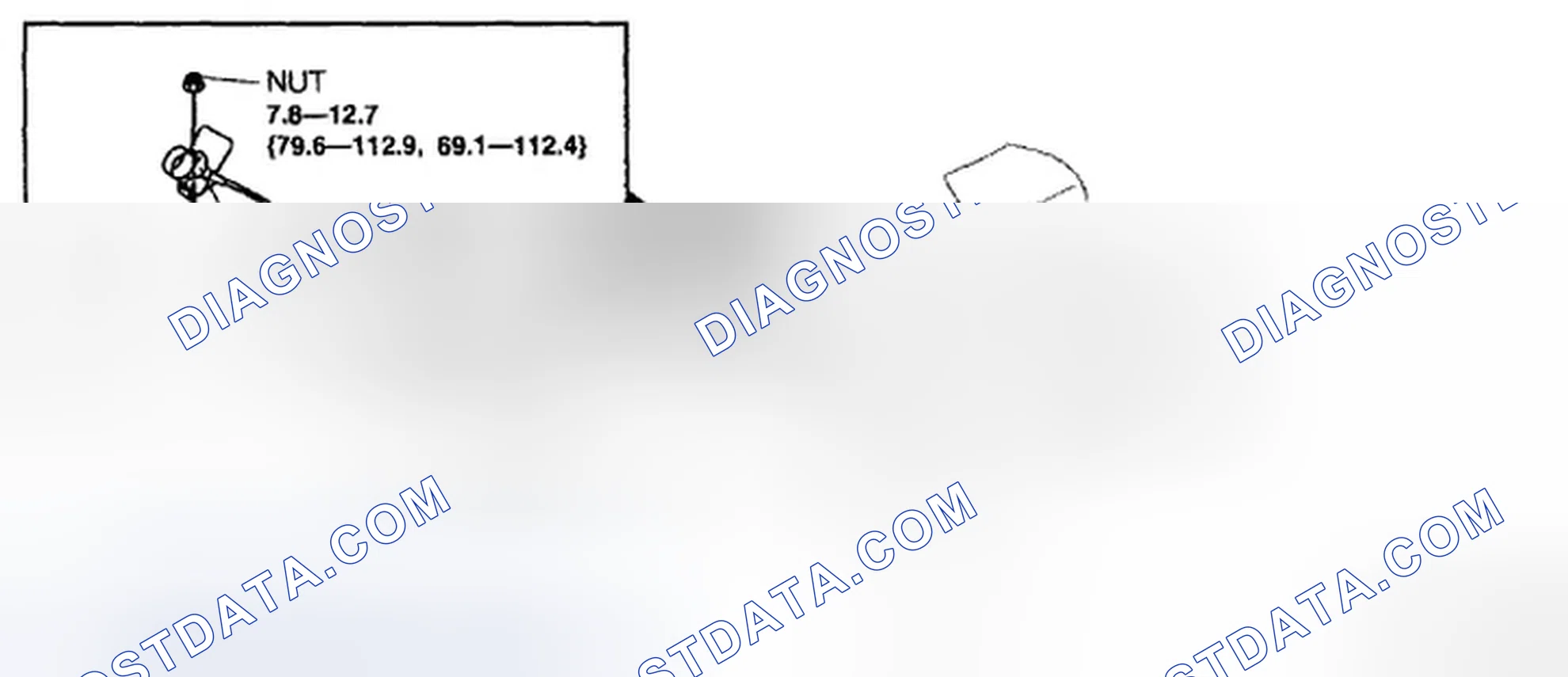 Scheme 97: Fuel-filler Lid Opener Lever